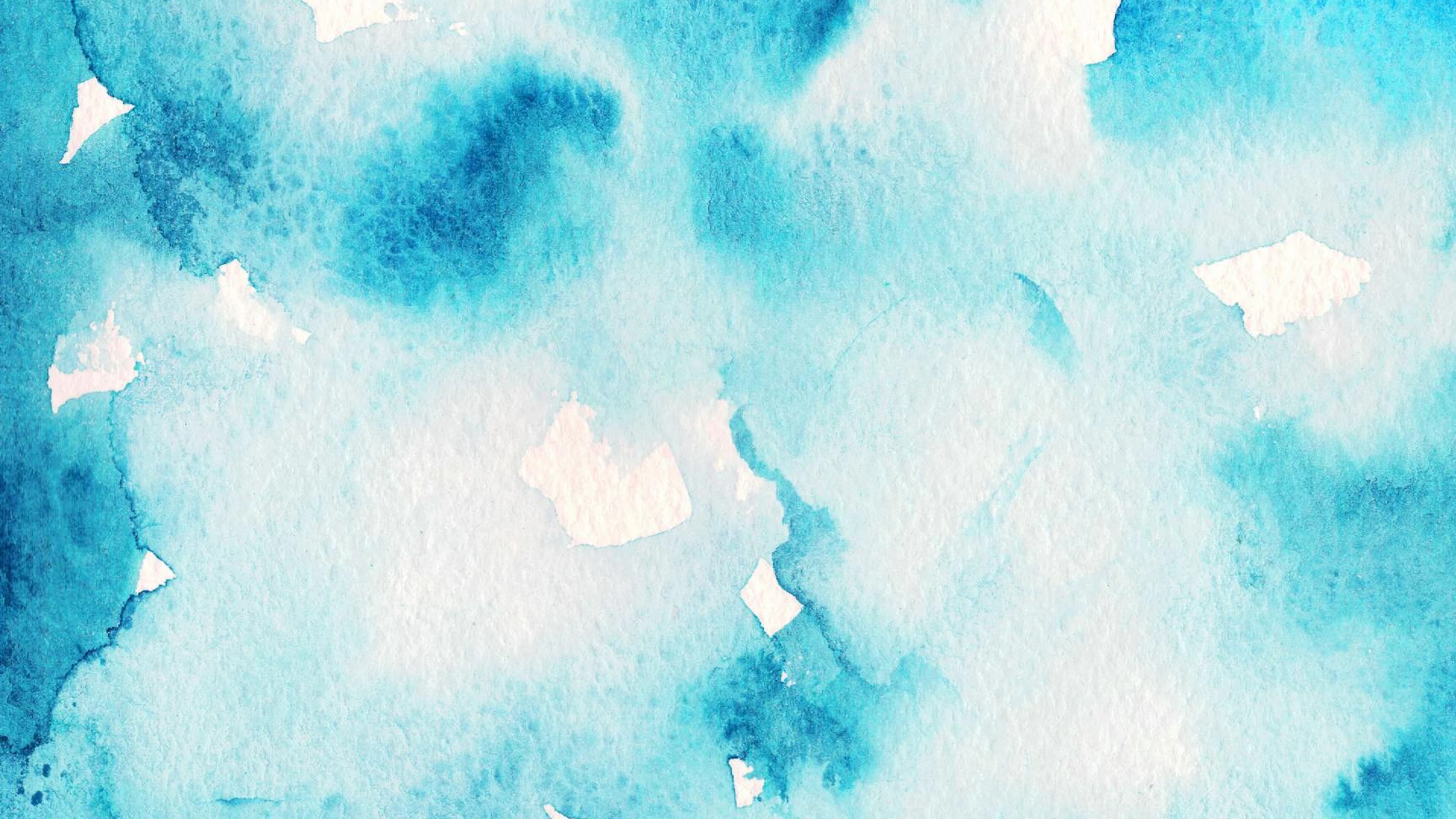 Abstract blue watercolor painting with dynamic textures and color variations. - free 4K Ultra HD abstract wallpaper for desktop