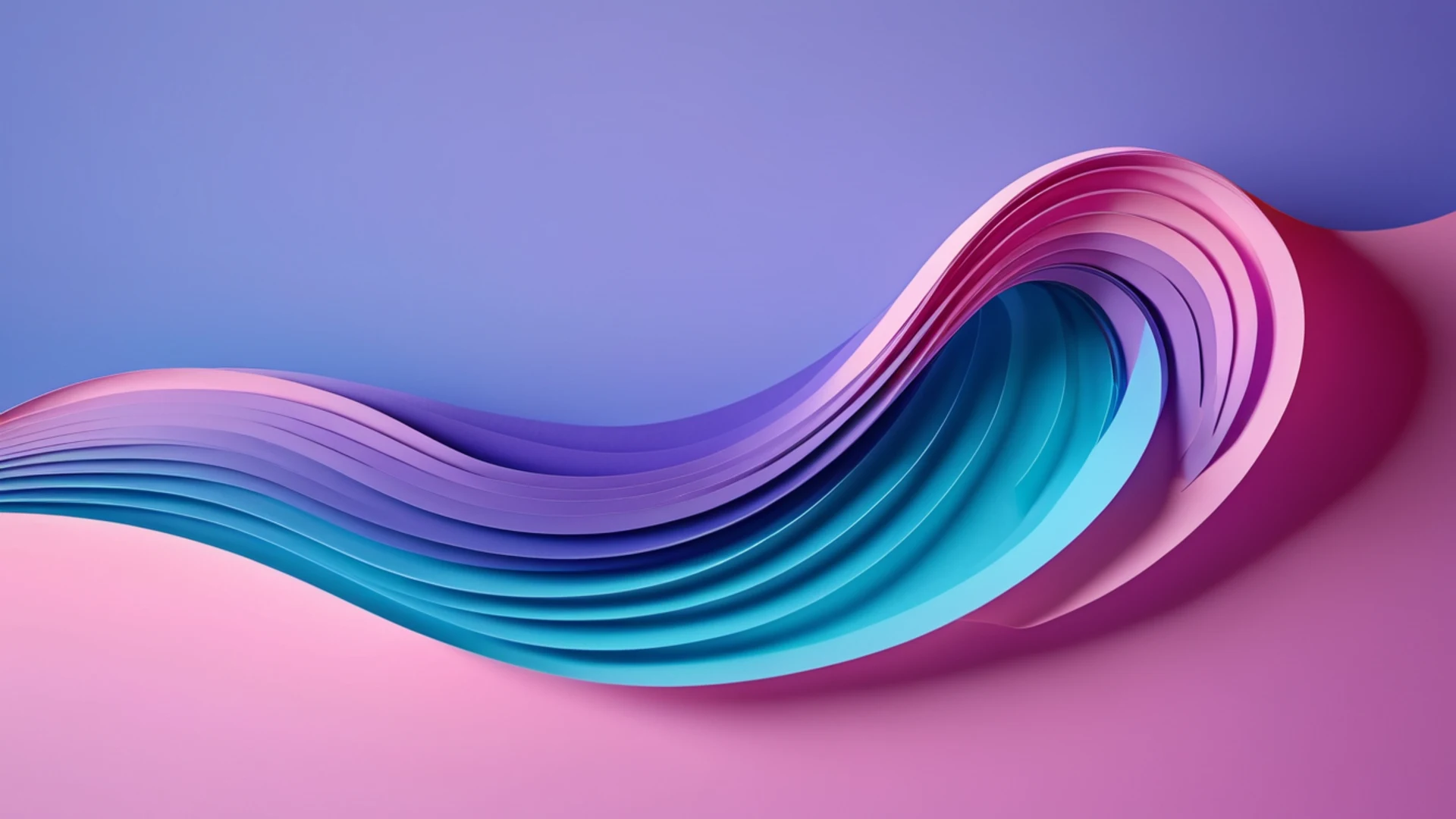 Abstract Wave Layers - free hd abstract wallpaper for desktop