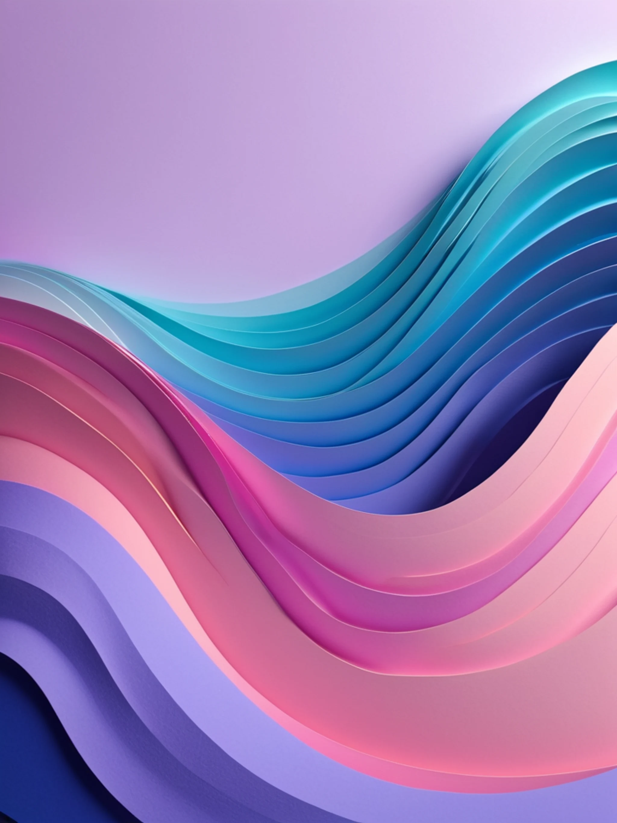 Abstract Wave Layers - free Tablet abstract wallpaper for phone