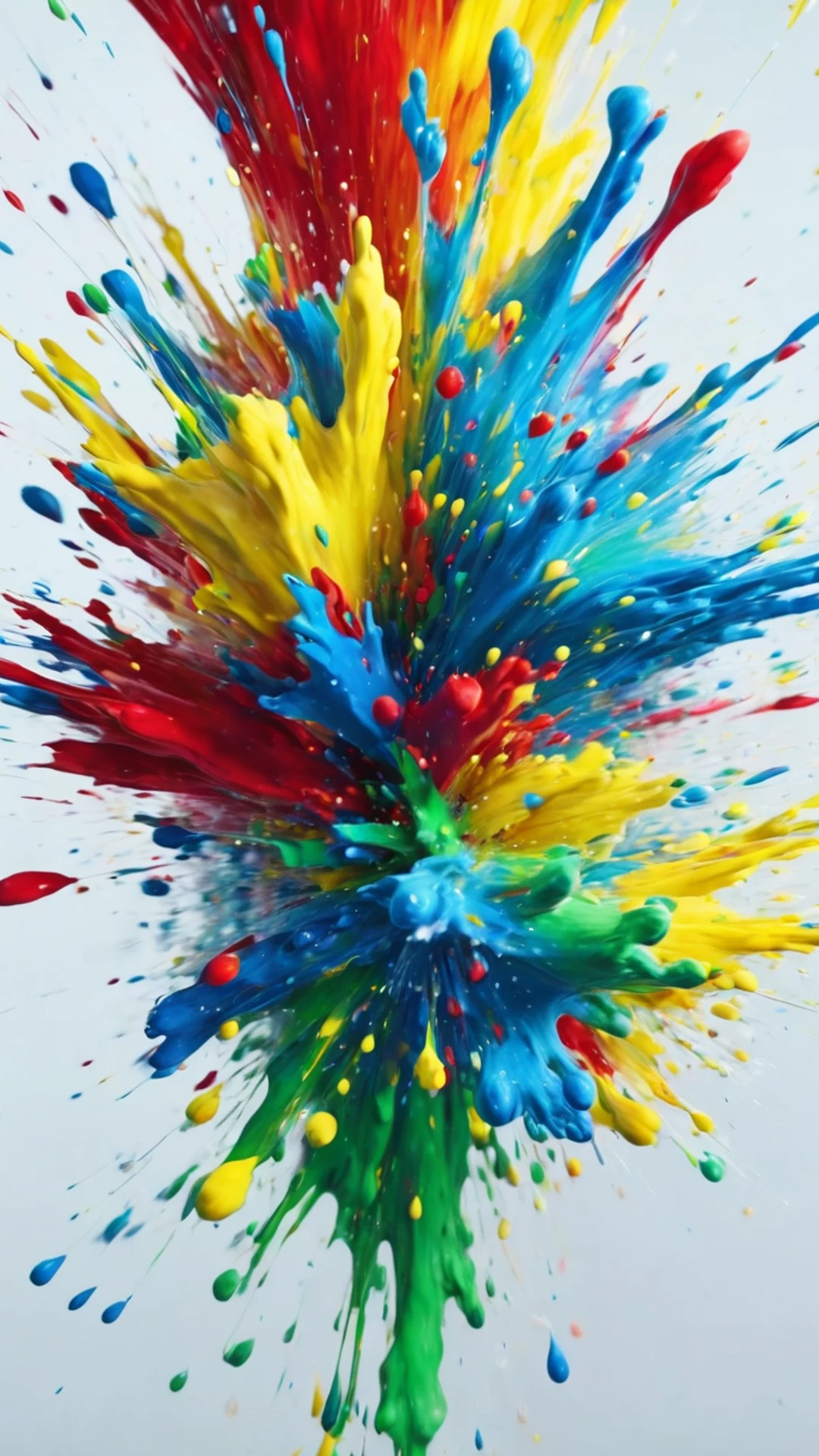Color Explosion Paint Splash - free Phone abstract wallpaper for phone