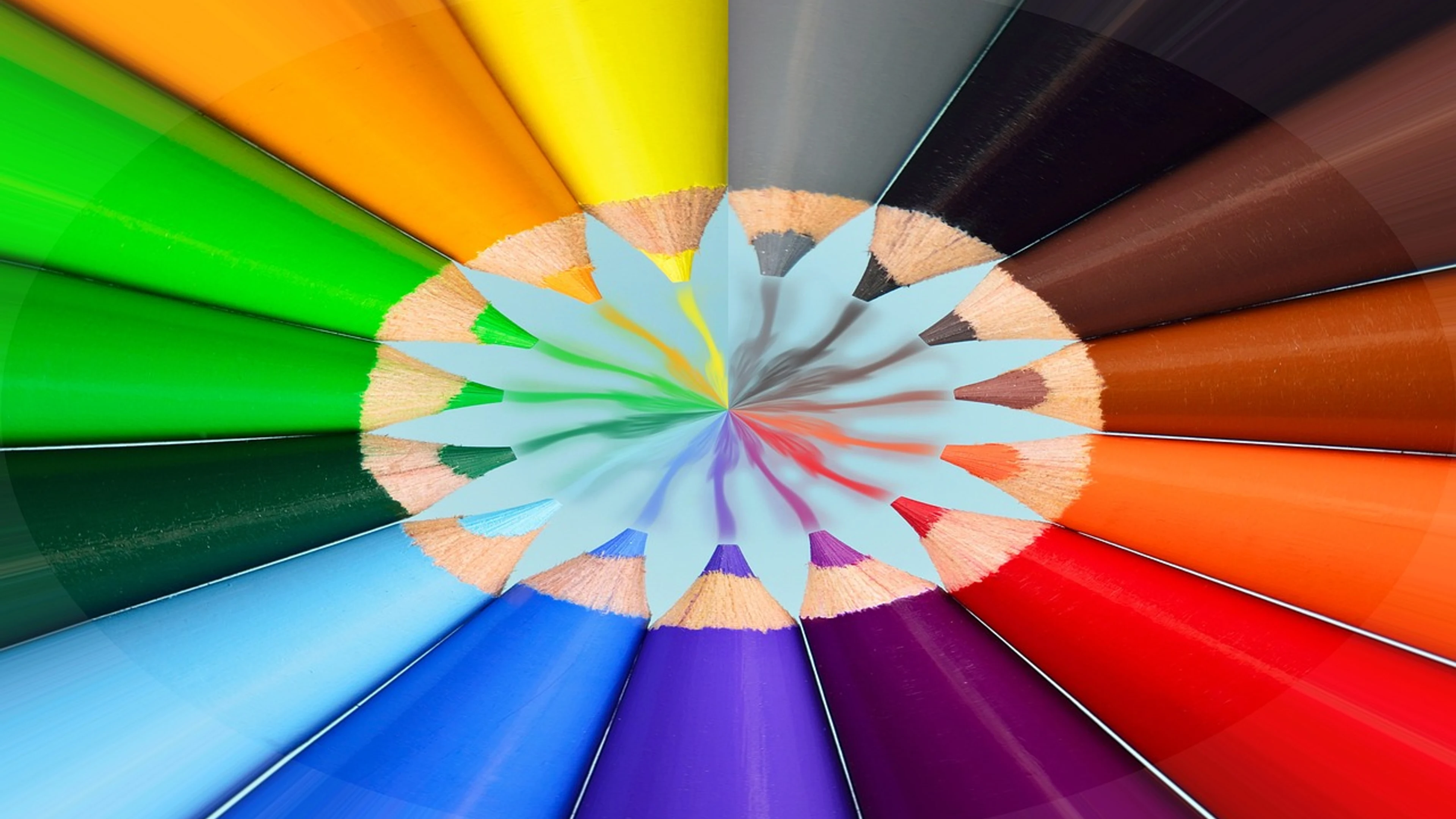 Crayons abstract color - free 4K Ultra HD abstract wallpaper for desktop