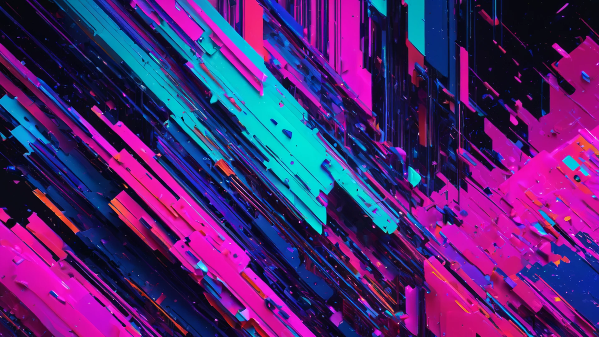 Digital Glitch Art - free hd abstract wallpaper for desktop