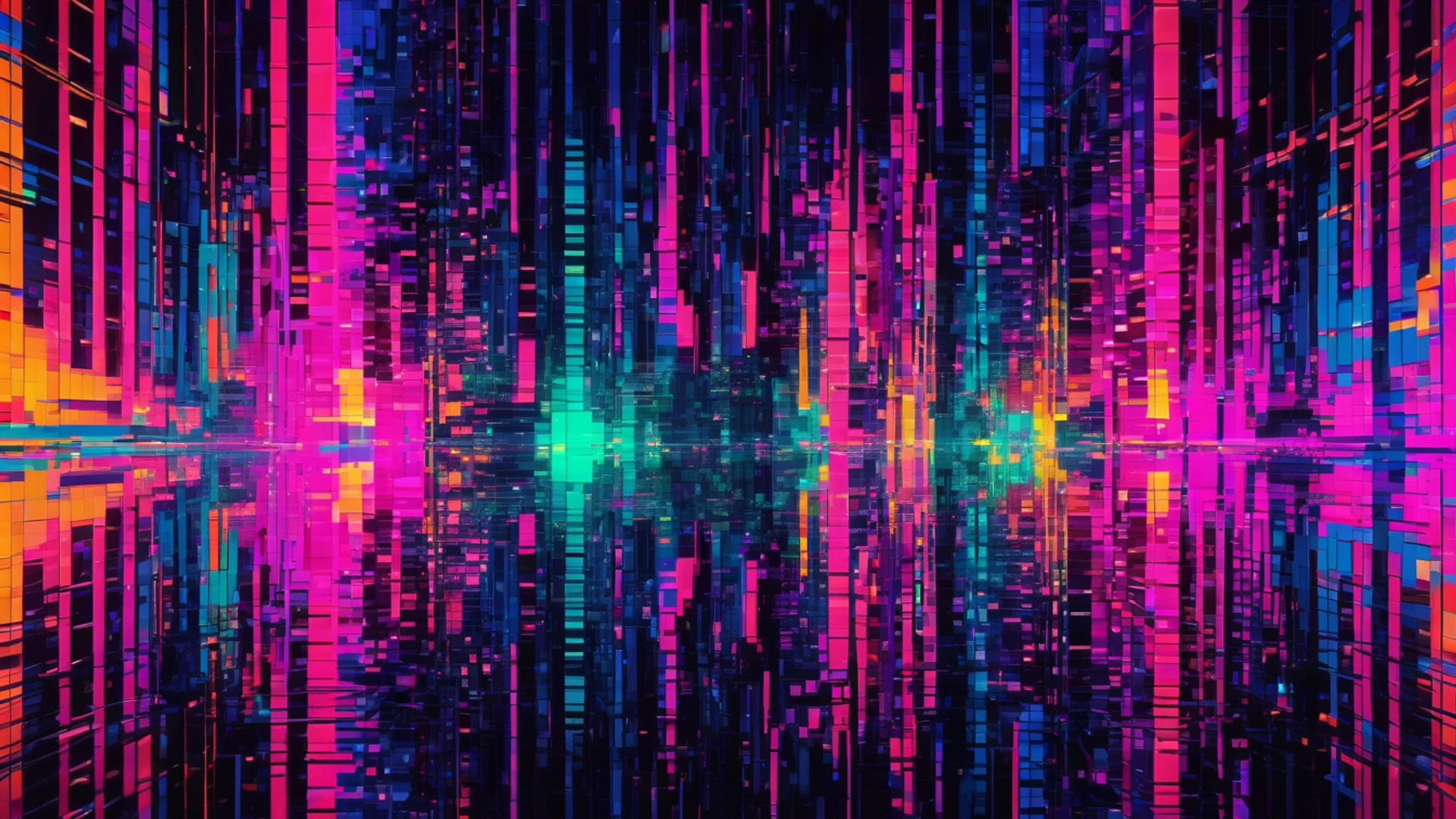Digital Glitch Art - free hd abstract wallpaper for desktop