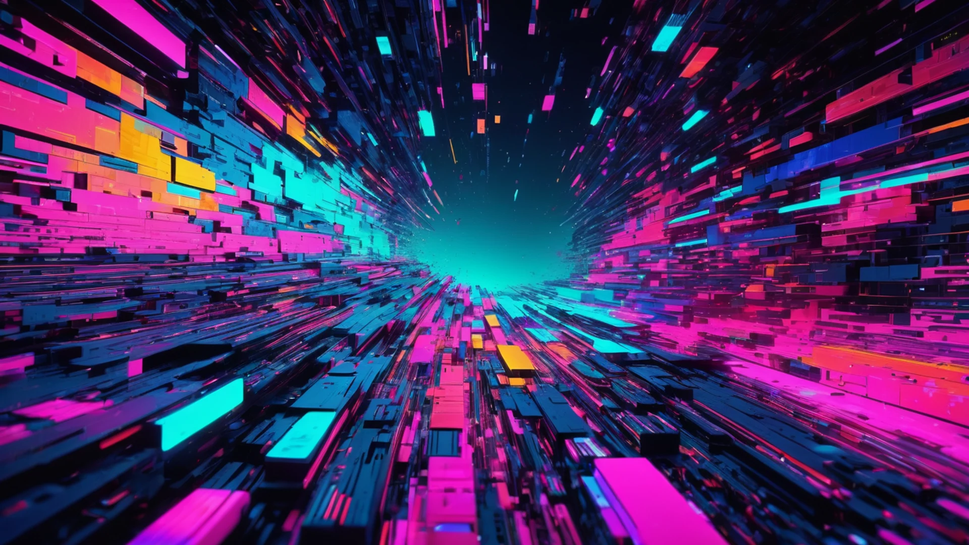 Digital Glitch Art - free hd abstract wallpaper for desktop