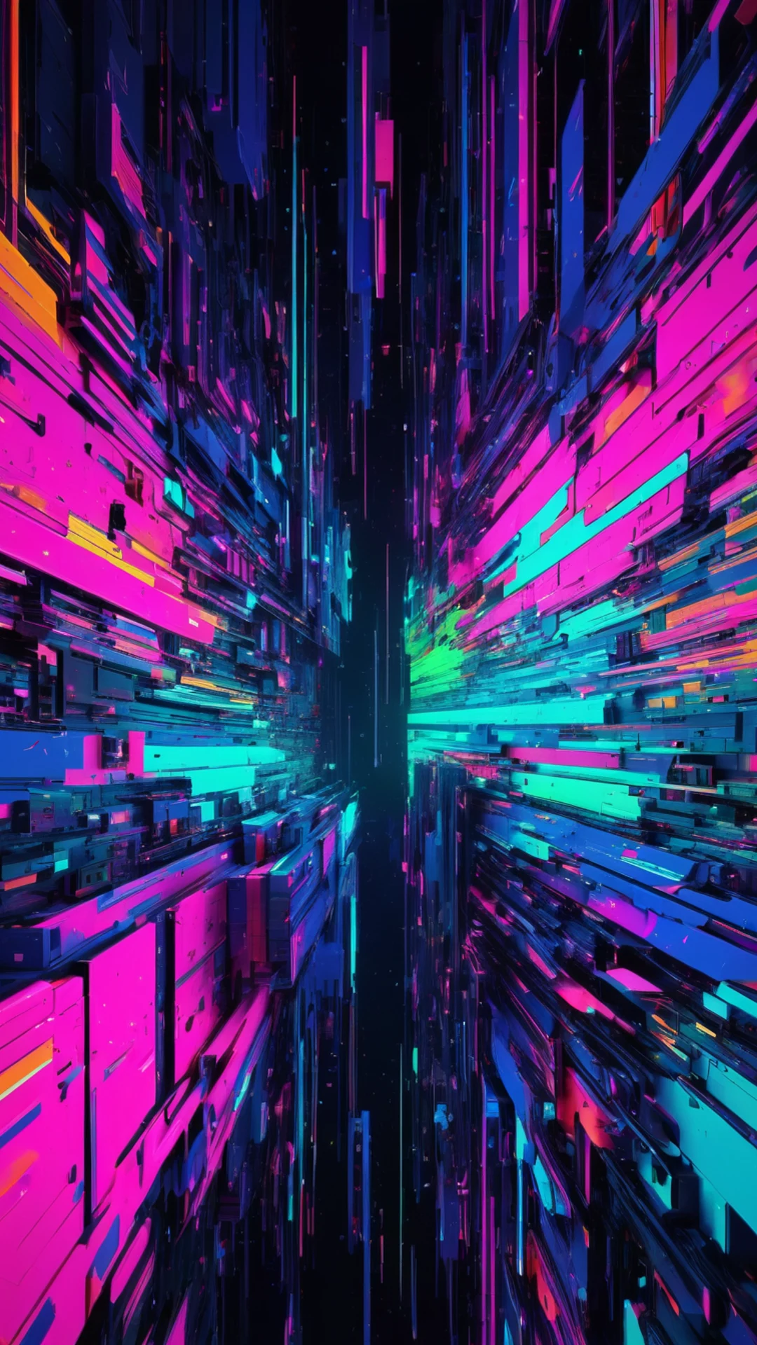 Digital Glitch Art - free Phone abstract wallpaper for phone