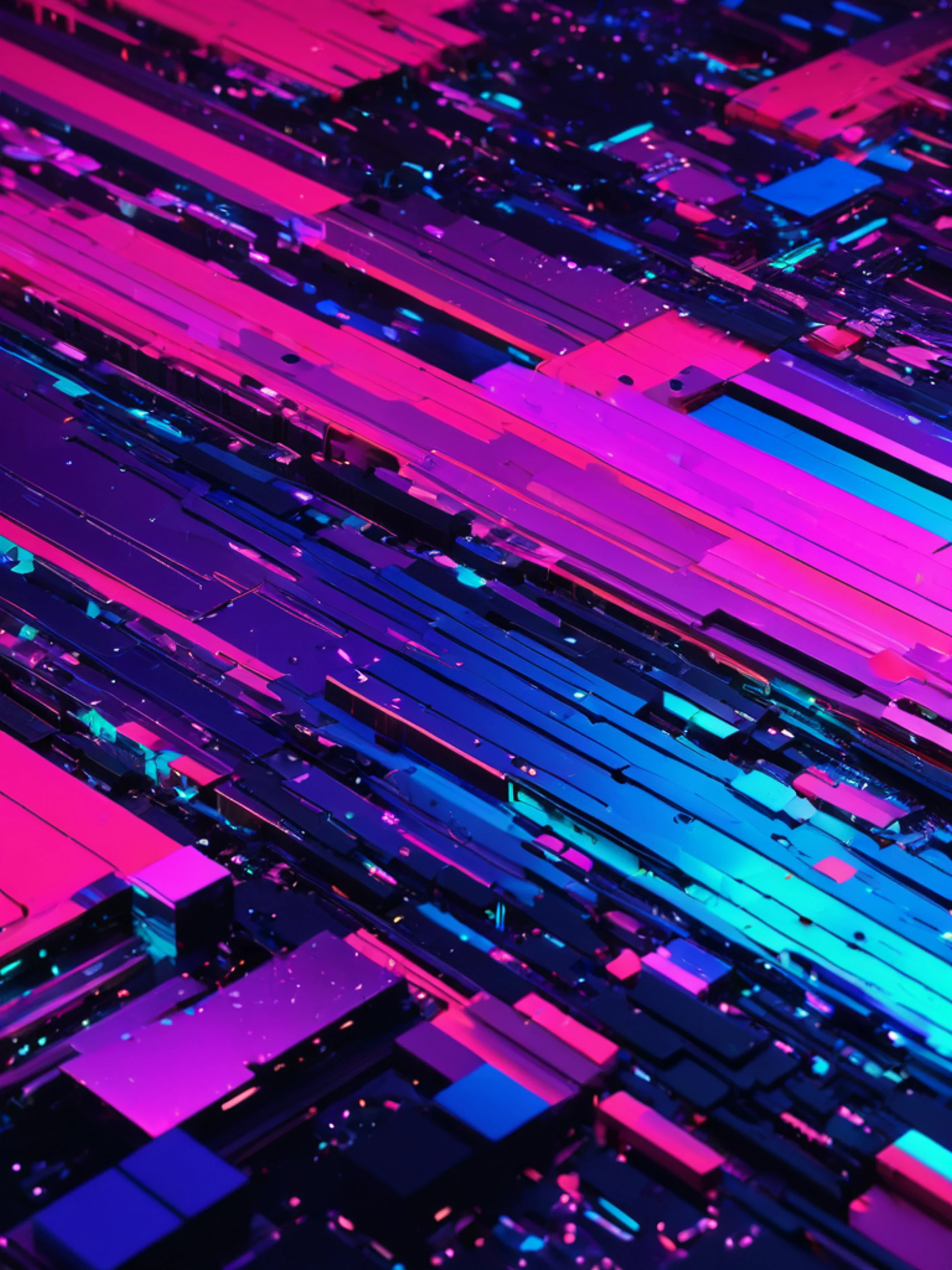 Digital Glitch Art - free Tablet abstract wallpaper for phone