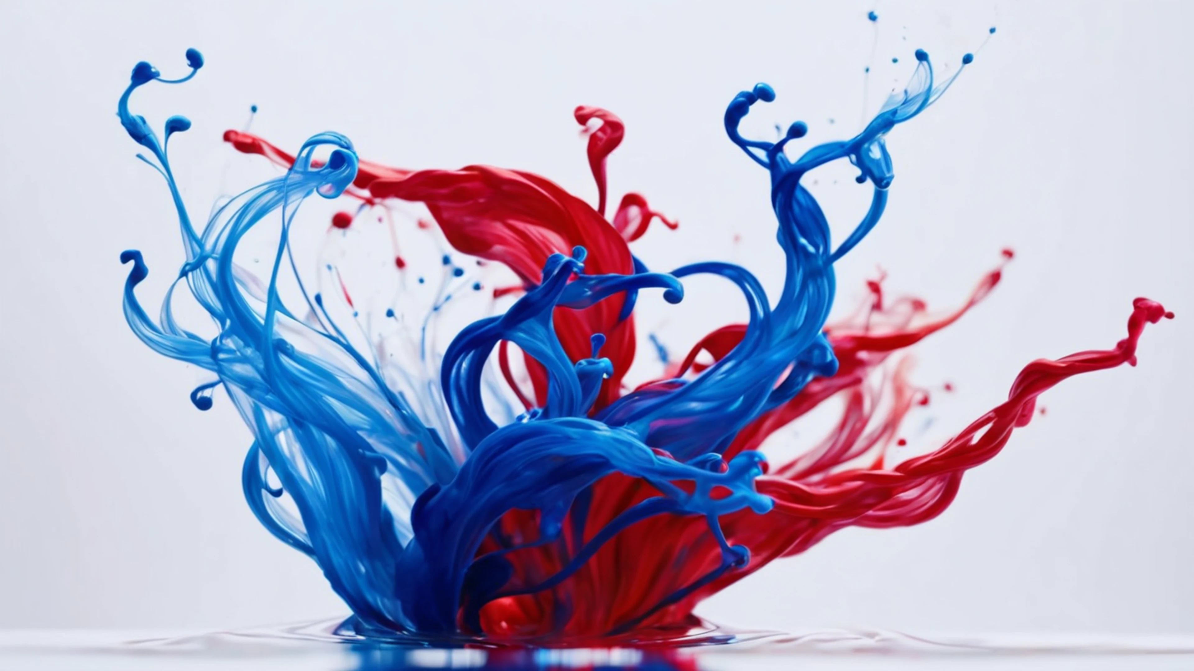 Ink in Water Macro - free 4K Ultra HD abstract wallpaper for desktop