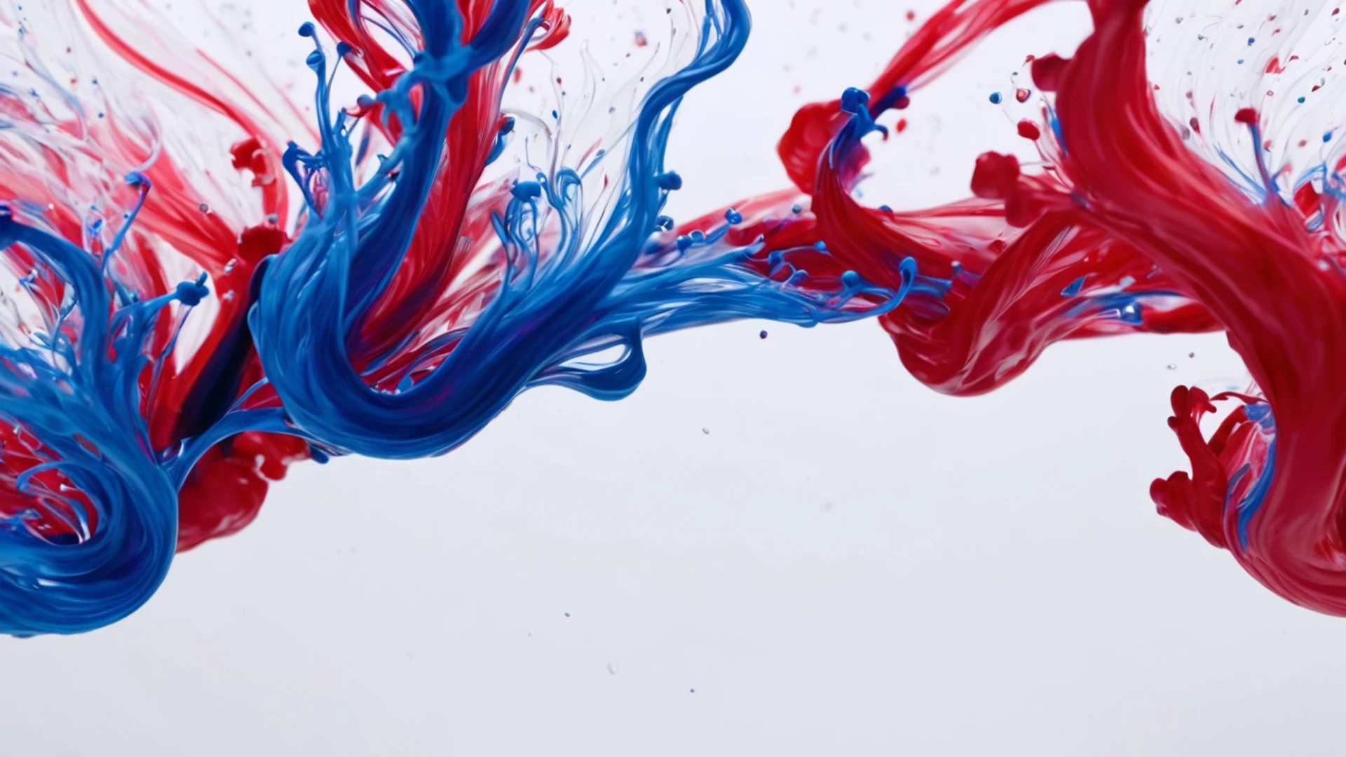 Ink in Water Macro - free hd abstract wallpaper for desktop