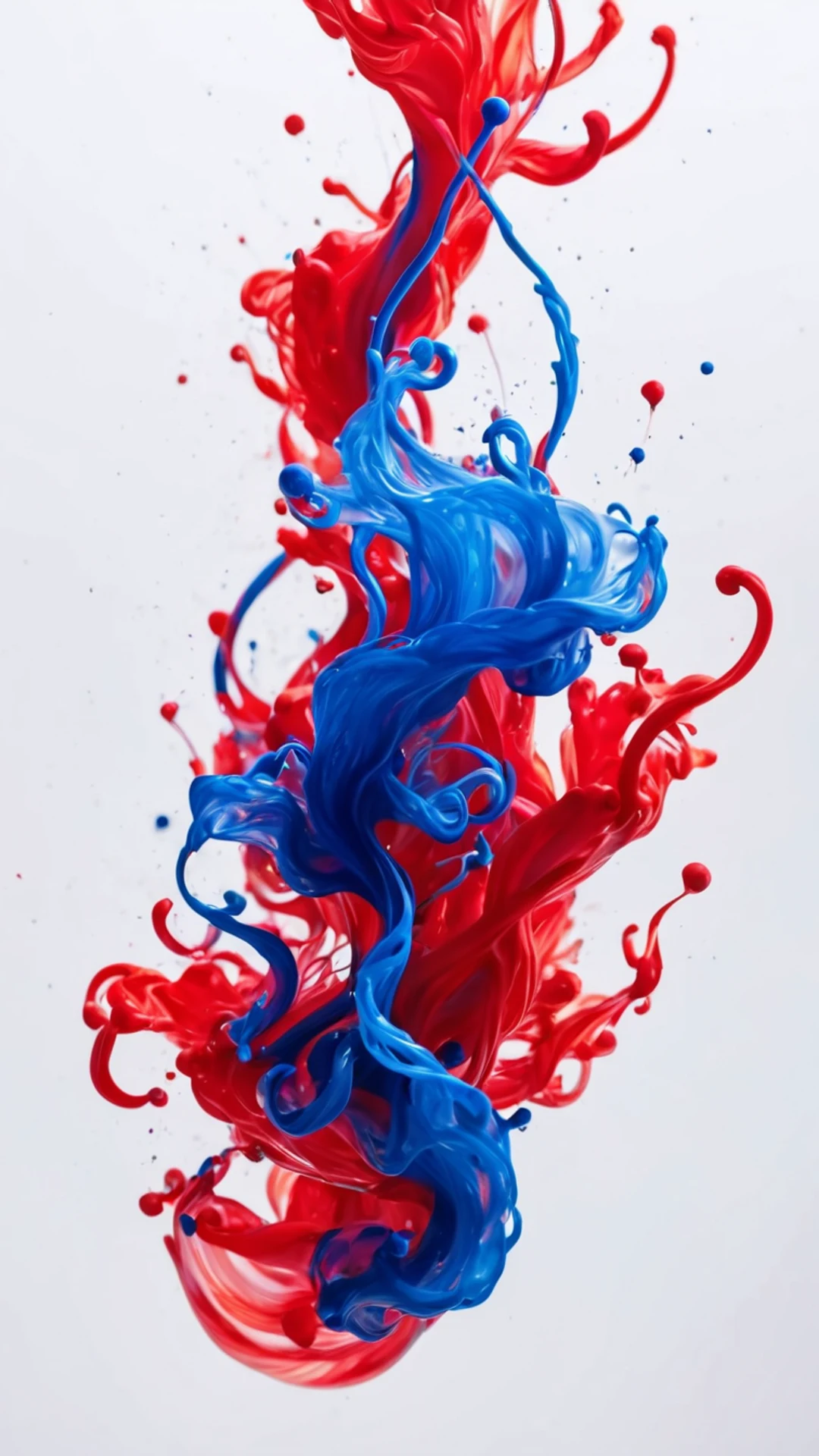 Ink in Water Macro - free Phone abstract wallpaper for phone