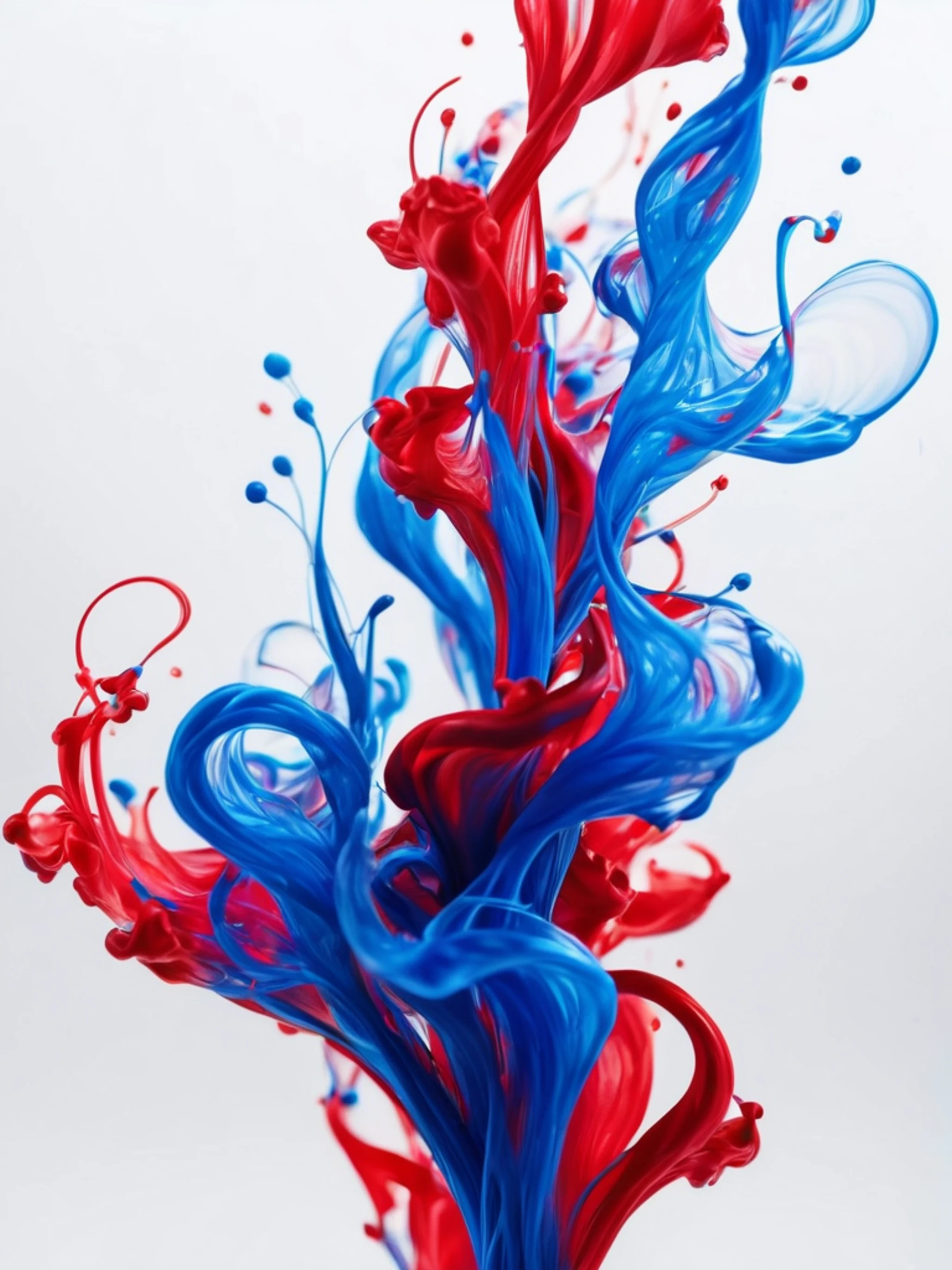 Ink in Water Macro - free Tablet abstract wallpaper for phone