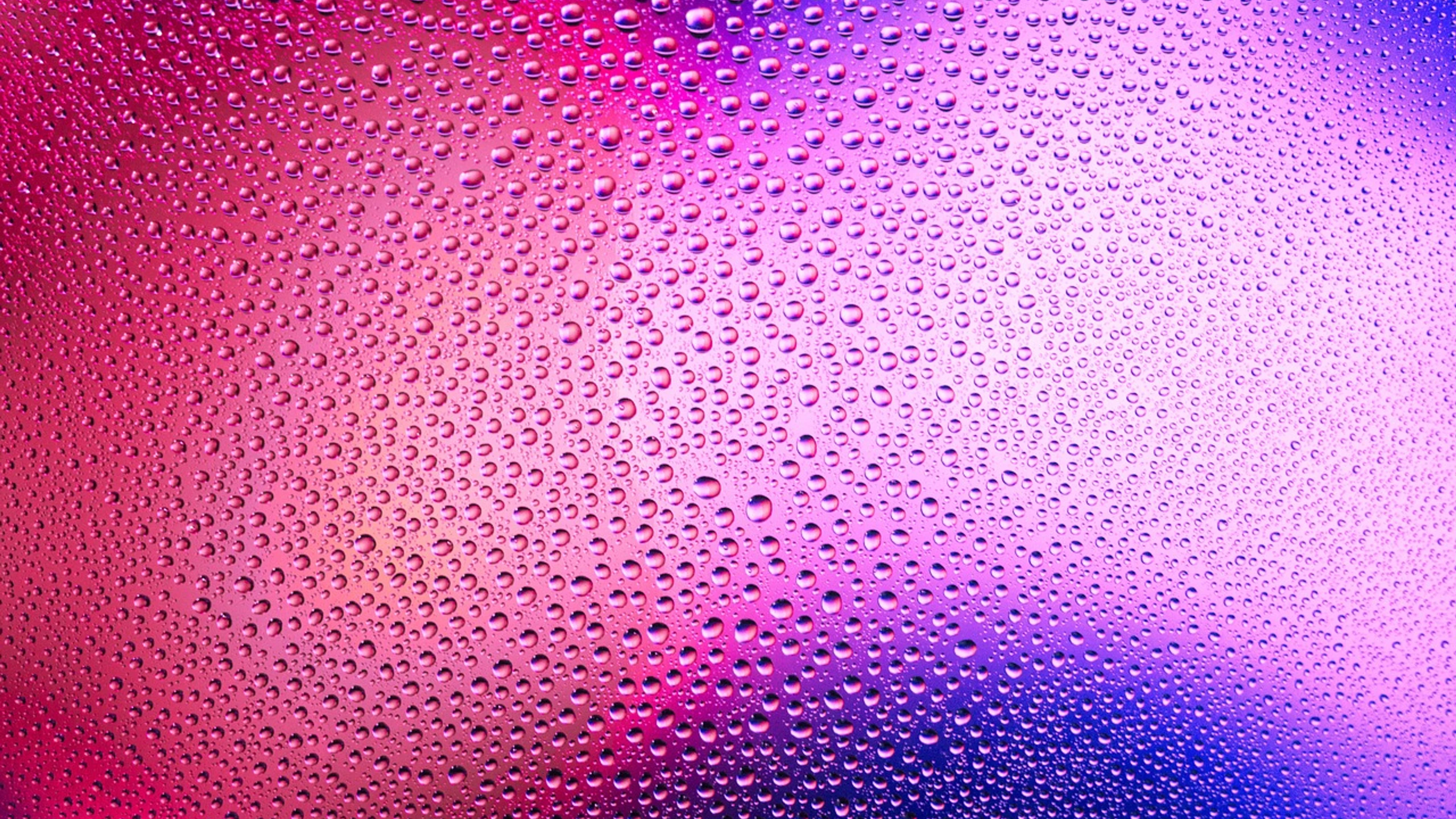 Raindrops droplets steam - free 4K Ultra HD abstract wallpaper for desktop