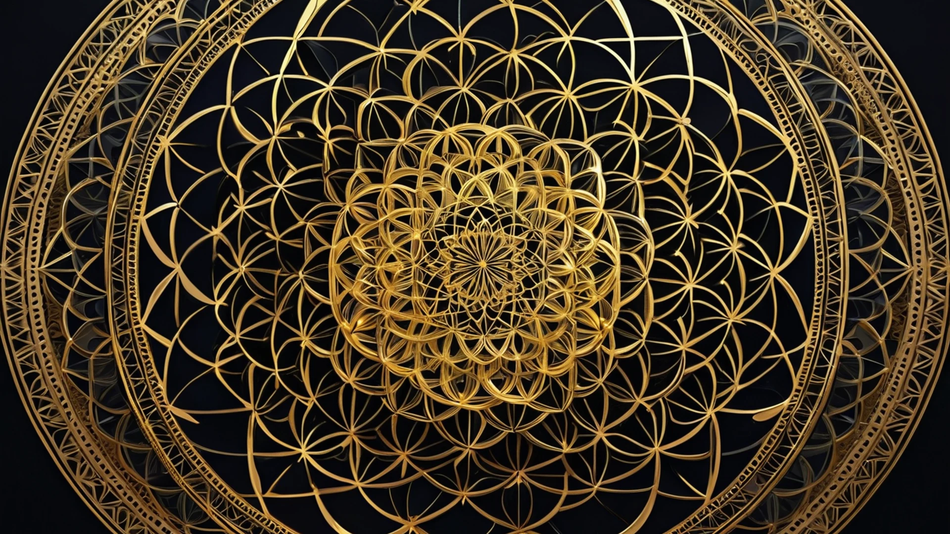 Sacred Geometry Pattern - free hd abstract wallpaper for desktop