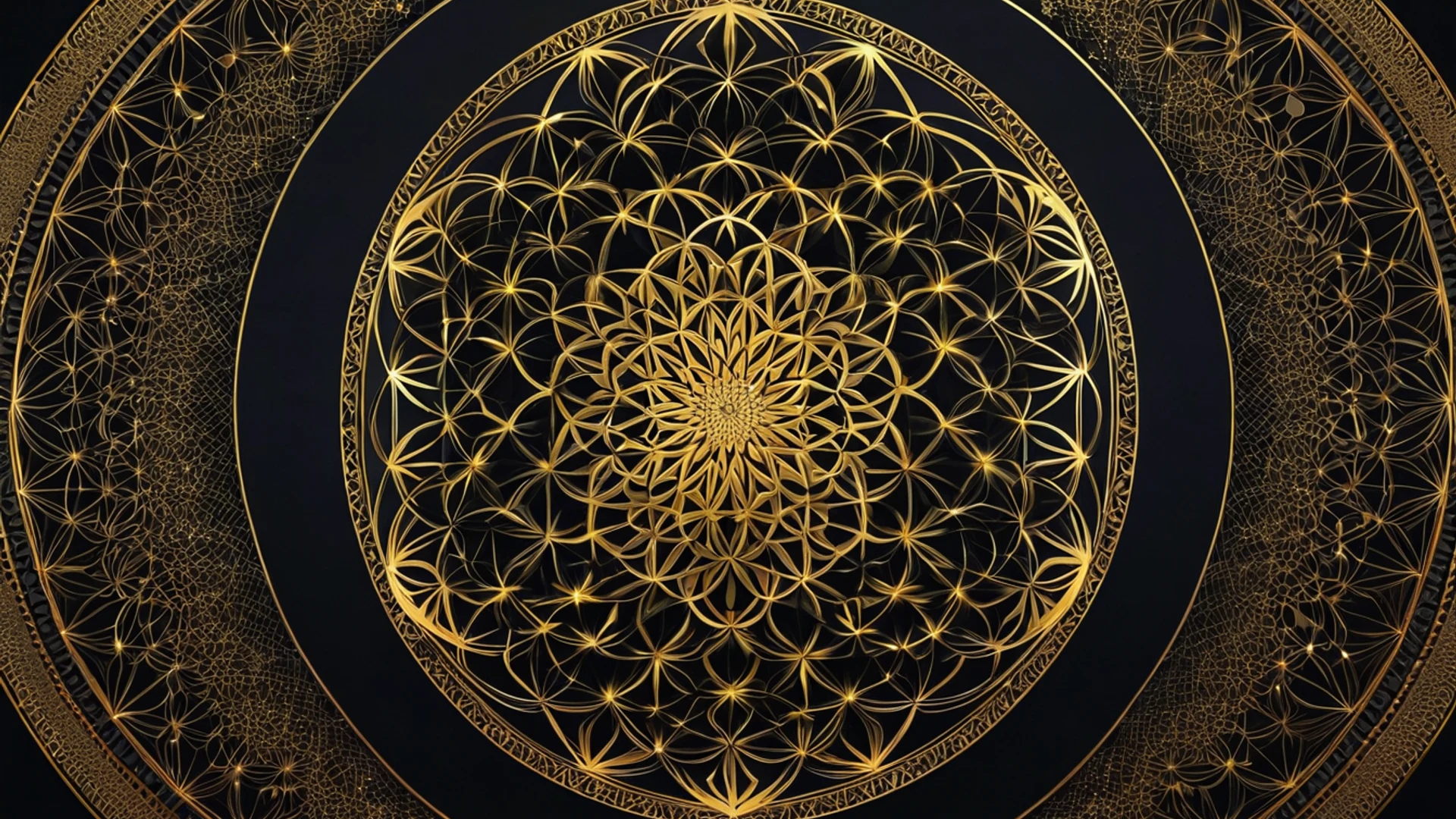 Sacred Geometry Pattern - free hd abstract wallpaper for desktop