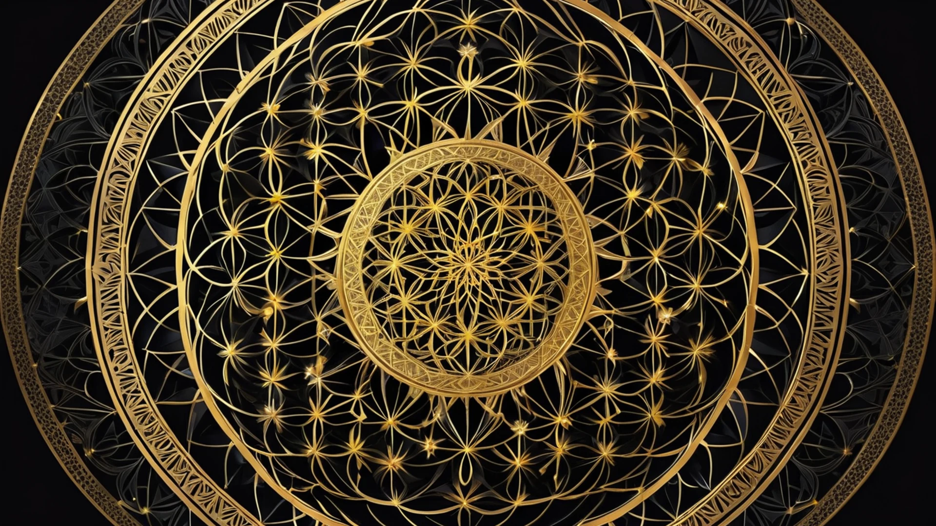 Sacred Geometry Pattern - free hd abstract wallpaper for desktop