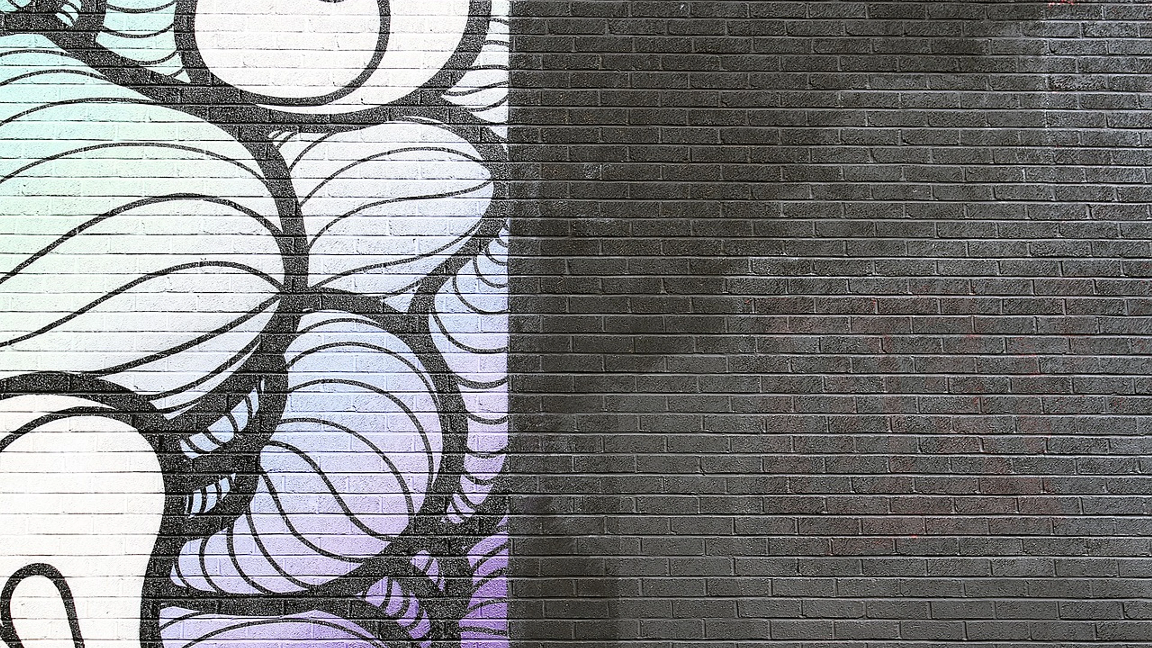 Wall bricks paint - free 4K Ultra HD abstract wallpaper for desktop