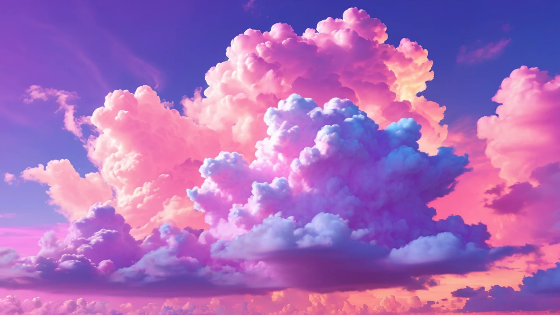 Pastel Cloud Dreamscape - free hd aesthetic wallpaper for desktop