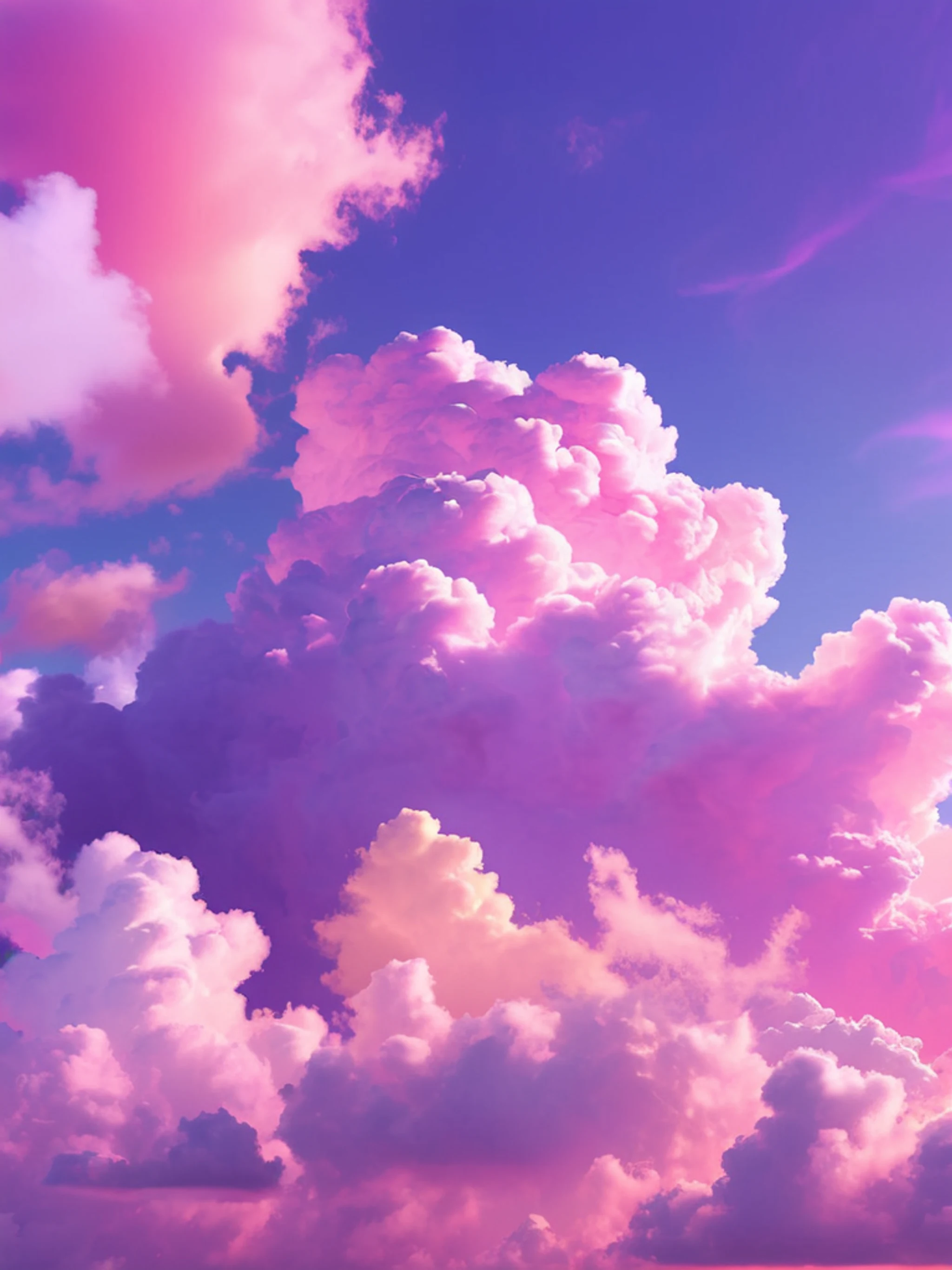 Pastel Cloud Dreamscape - free Tablet aesthetic wallpaper for phone