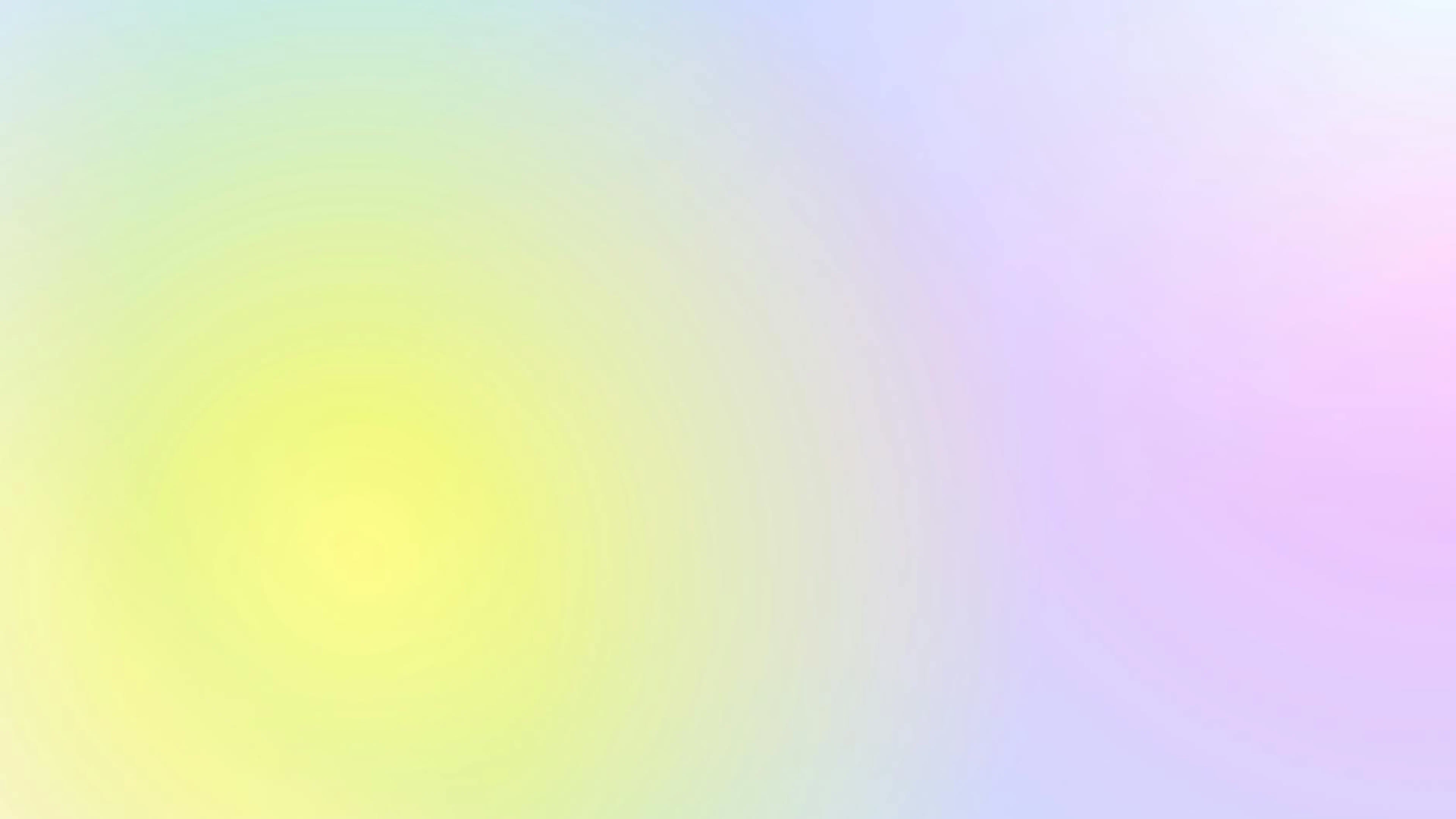 Soft pastel gradient with a soothing multicolor blend of yellow, pink, and blue. - free 4K Ultra HD aesthetic wallpaper for desktop