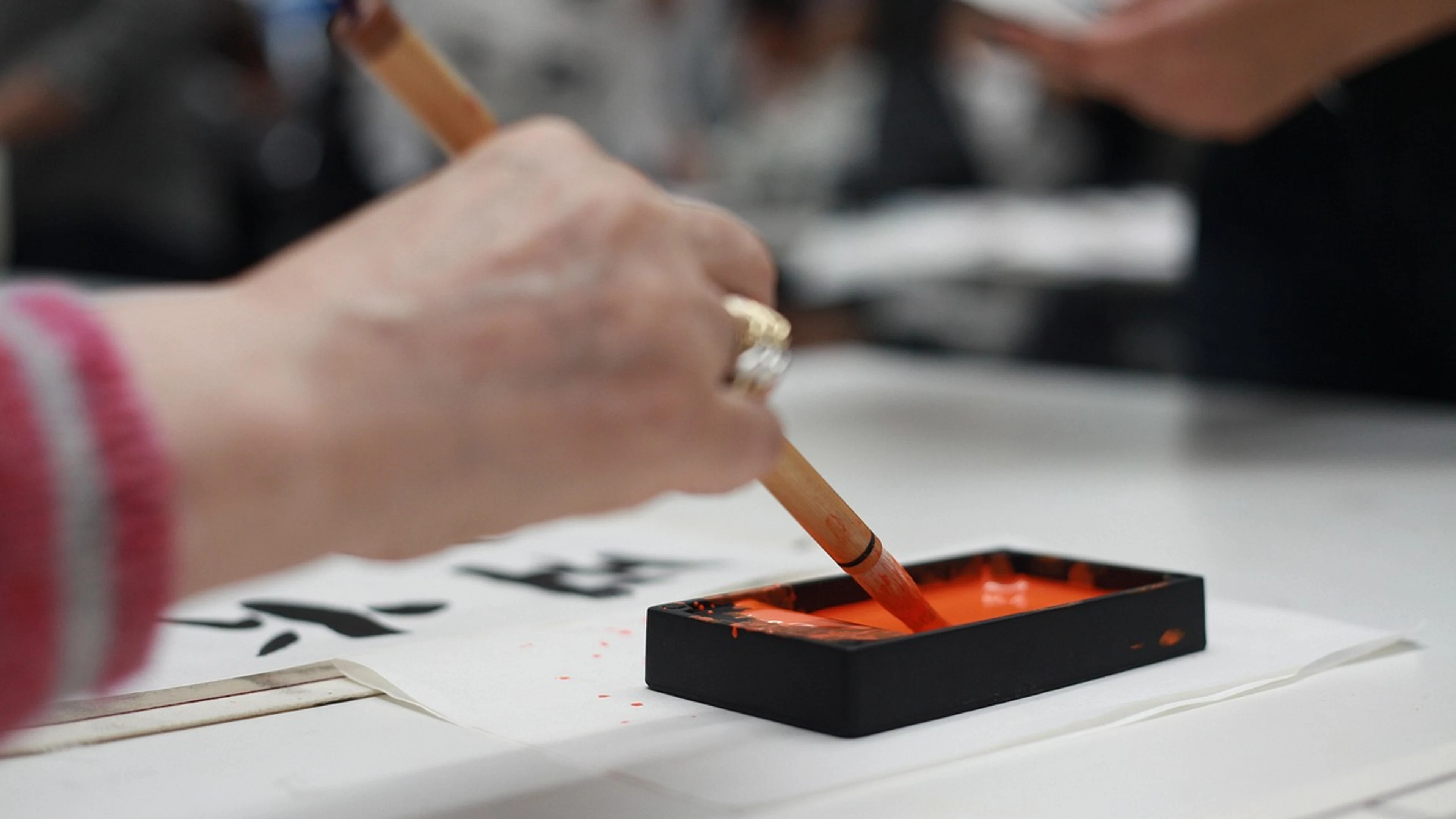 Japanese drawing writing - free 4K Ultra HD anime wallpaper for desktop