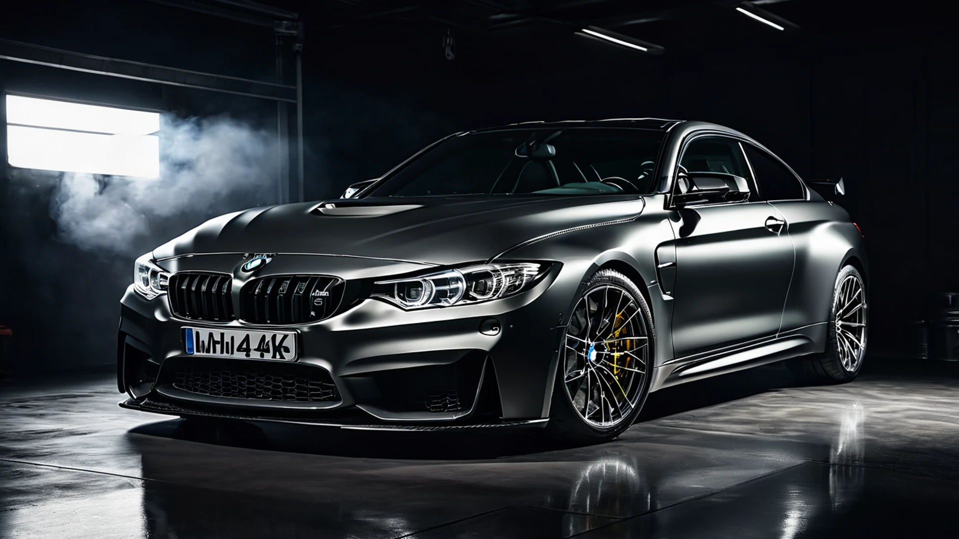 BMW M4 Moody Garage - free hd cars wallpaper for desktop