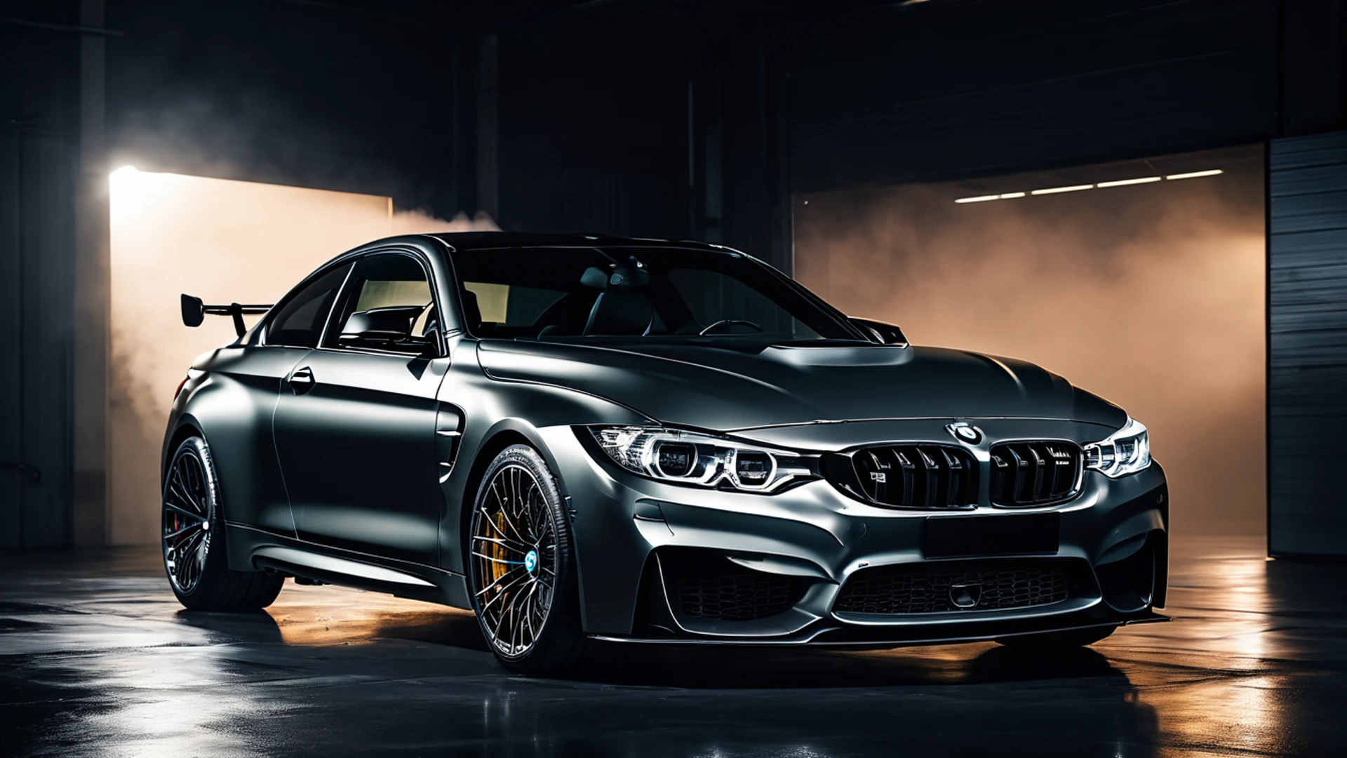 BMW M4 Moody Garage - free hd cars wallpaper for desktop