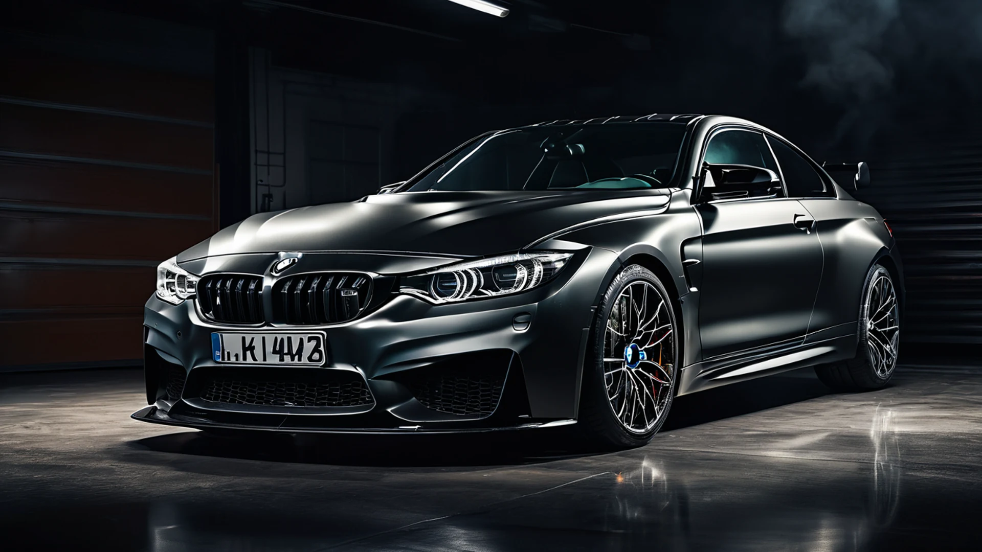 BMW M4 Moody Garage - free hd cars wallpaper for desktop