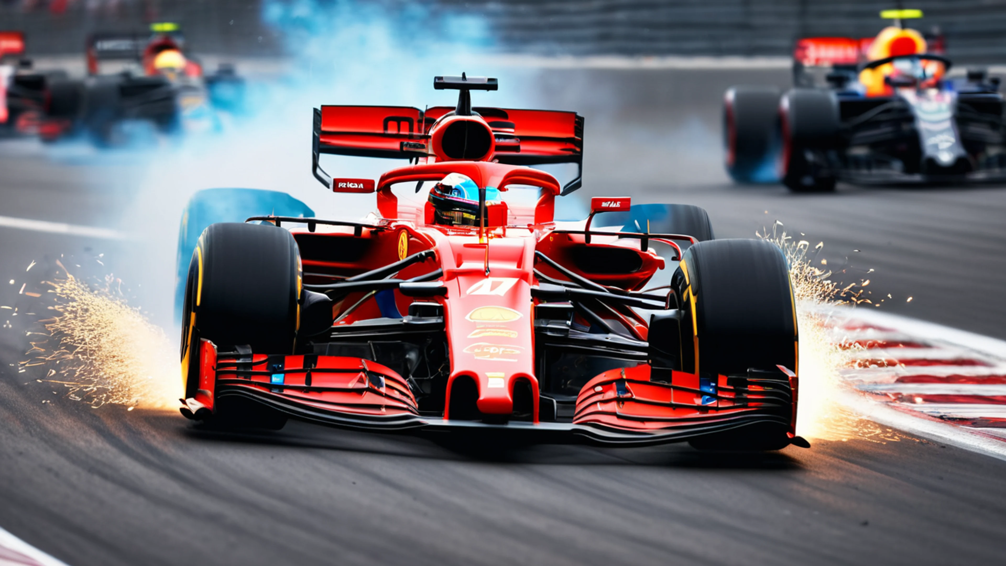 F1 Car Speed Blur - free 4K Ultra HD cars wallpaper for desktop