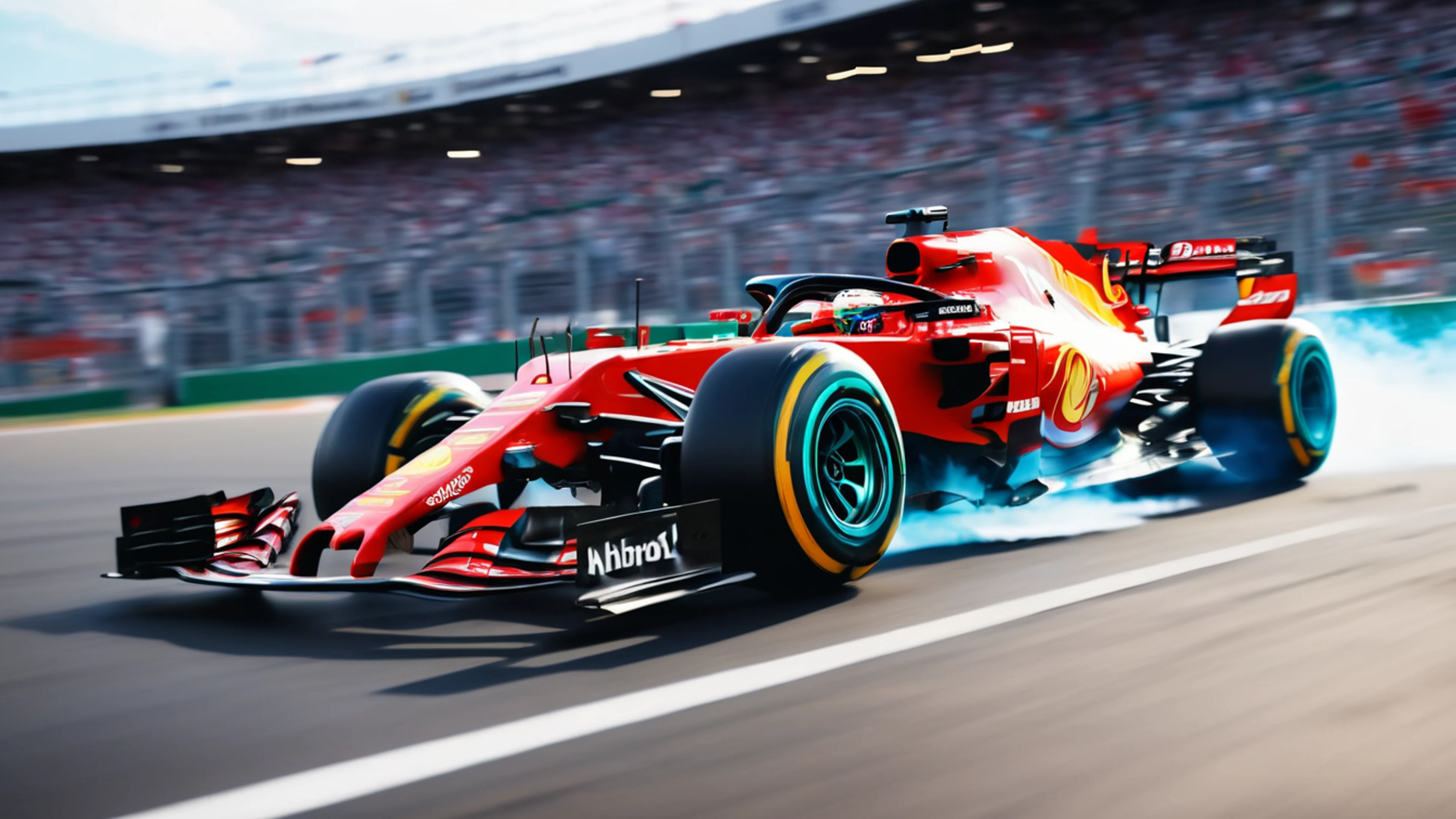 F1 Car Speed Blur - free 4K Ultra HD cars wallpaper for desktop