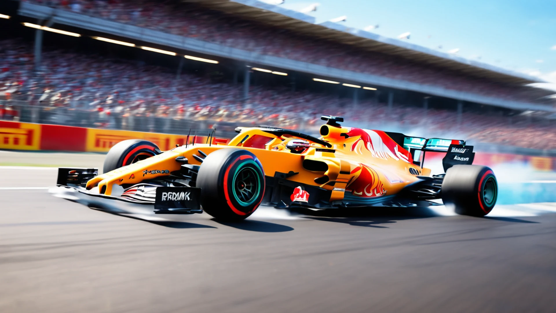 F1 Car Speed Blur - free hd cars wallpaper for desktop