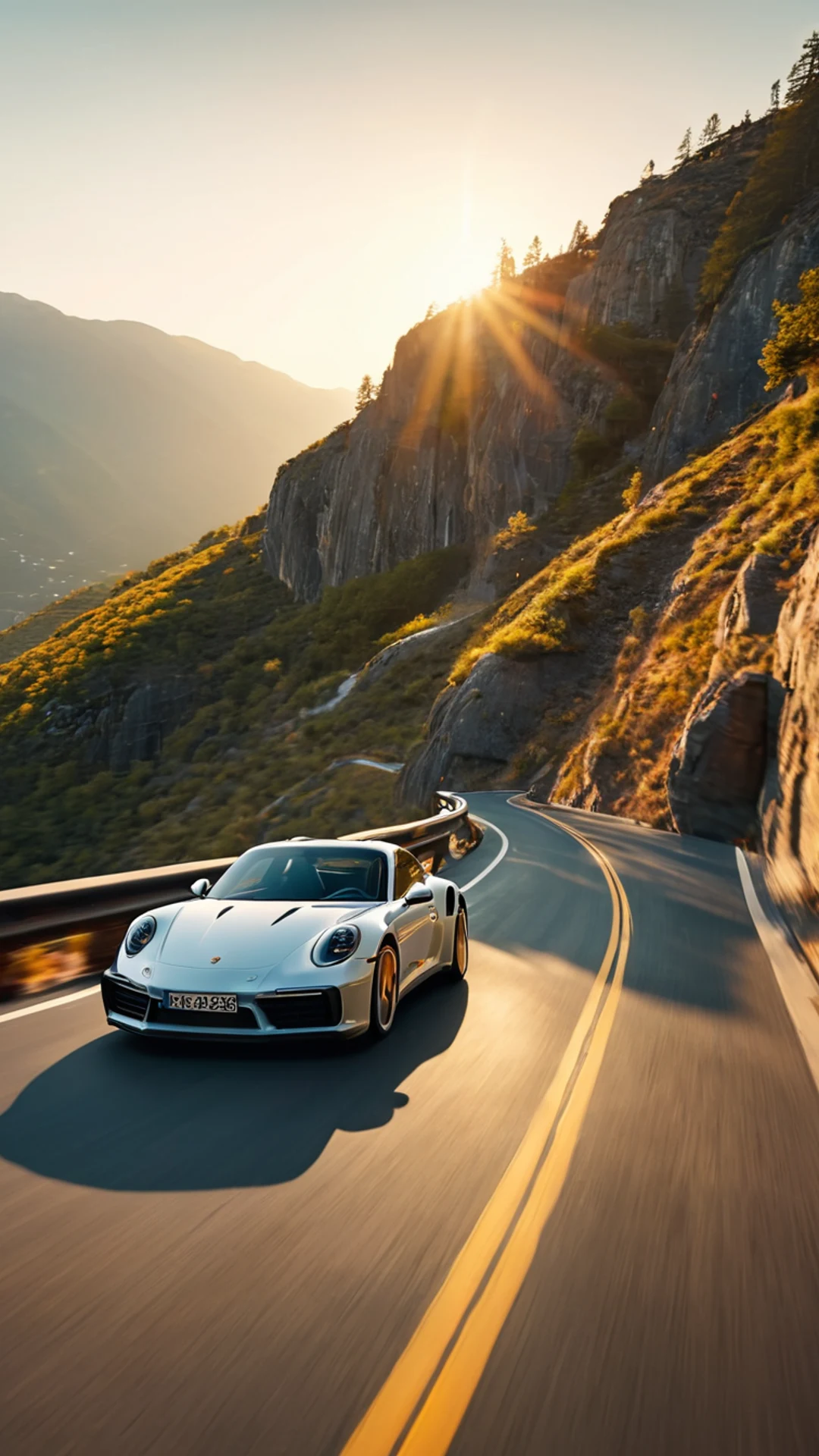 Porsche 911 Mountain Road - free Phone cars wallpaper for phone