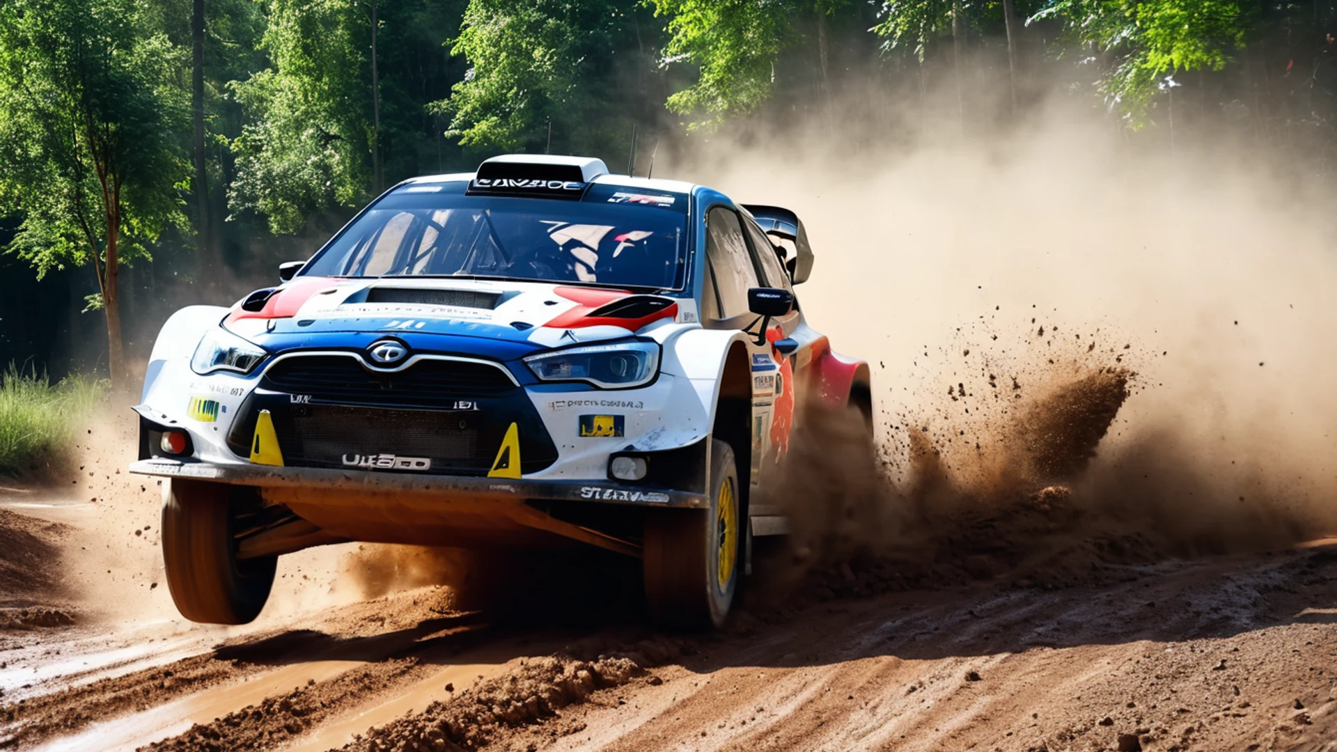 Rally Car Dirt Splash - free hd cars wallpaper for desktop