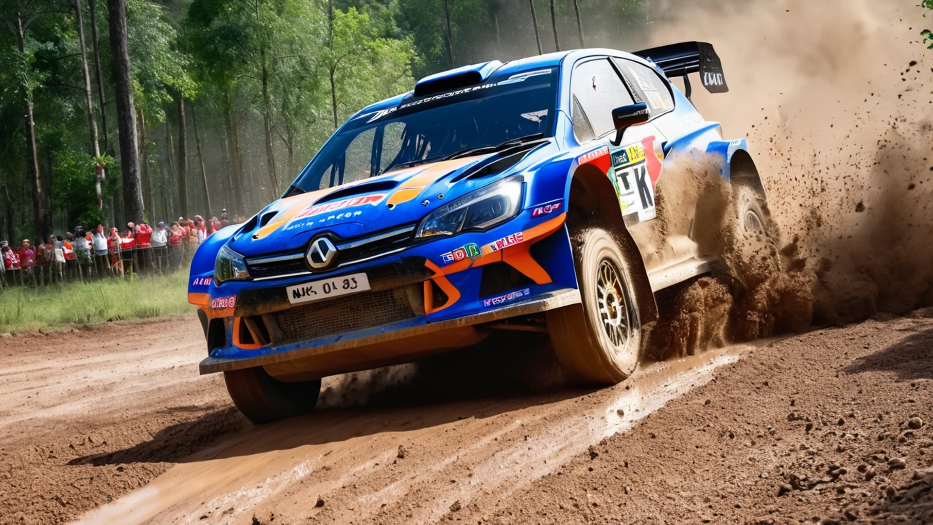 Rally Car Dirt Splash - free hd cars wallpaper for desktop