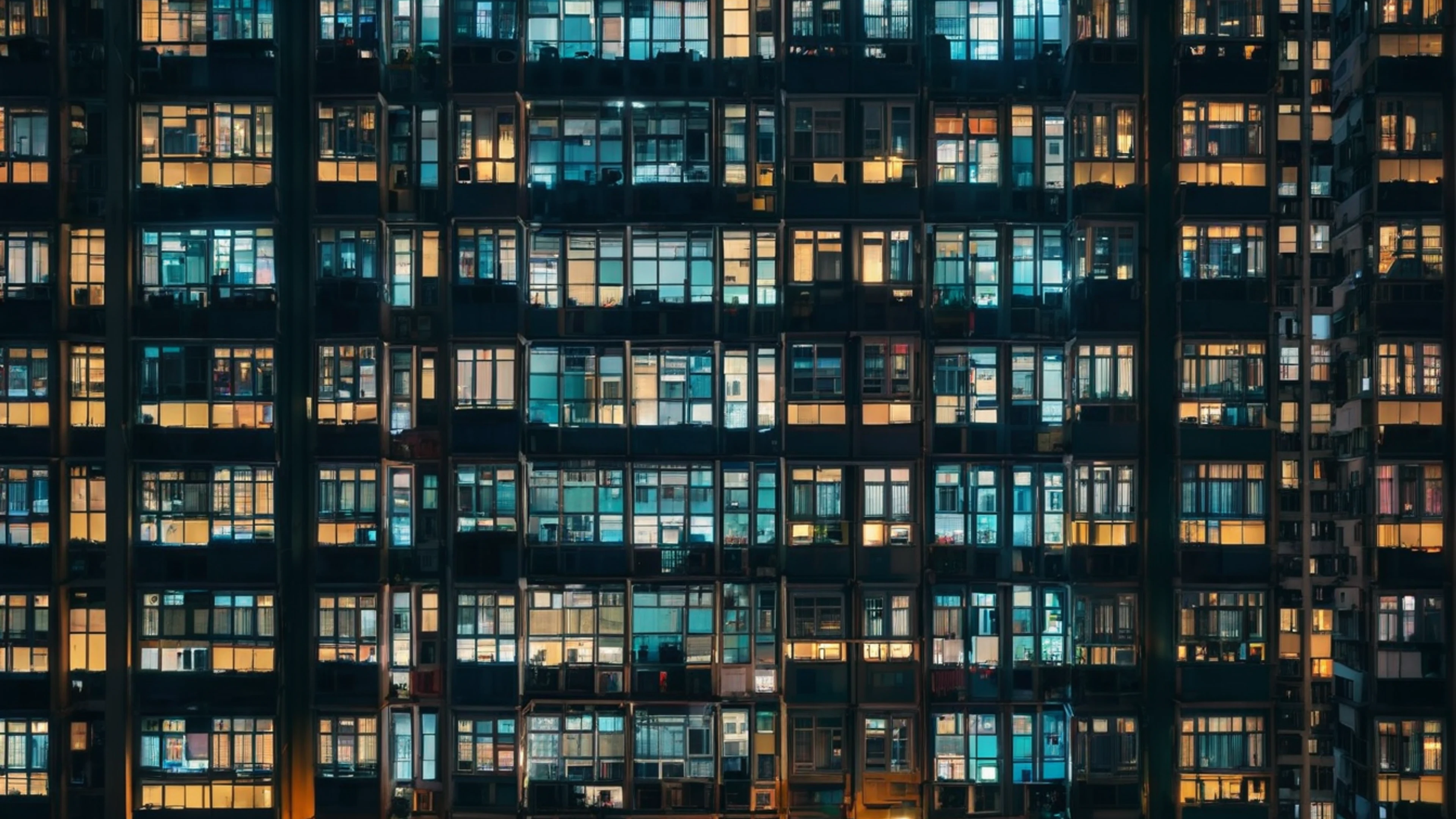 Hong Kong Density - free 4K Ultra HD city wallpaper for desktop