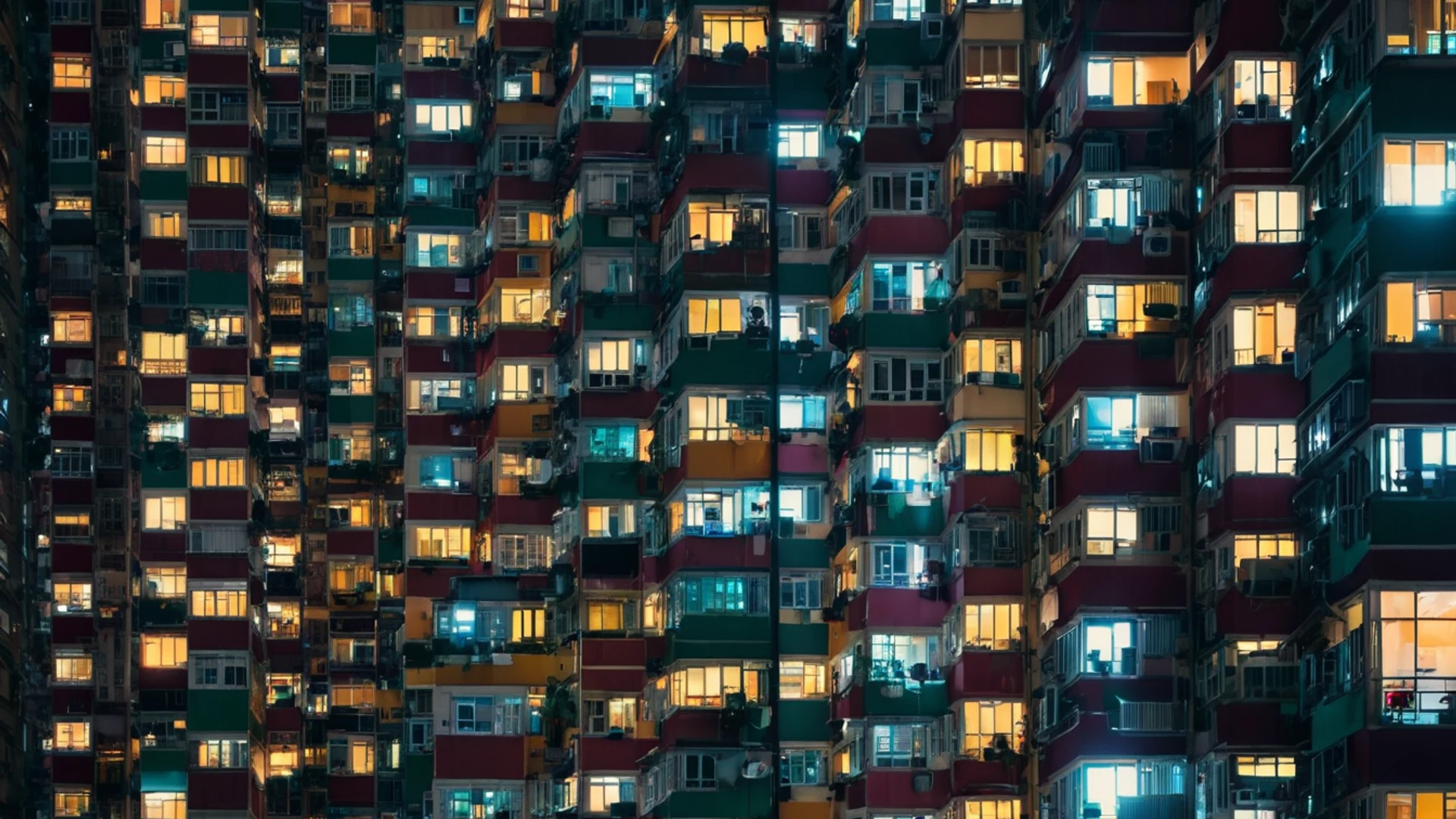 Hong Kong Density - free hd city wallpaper for desktop