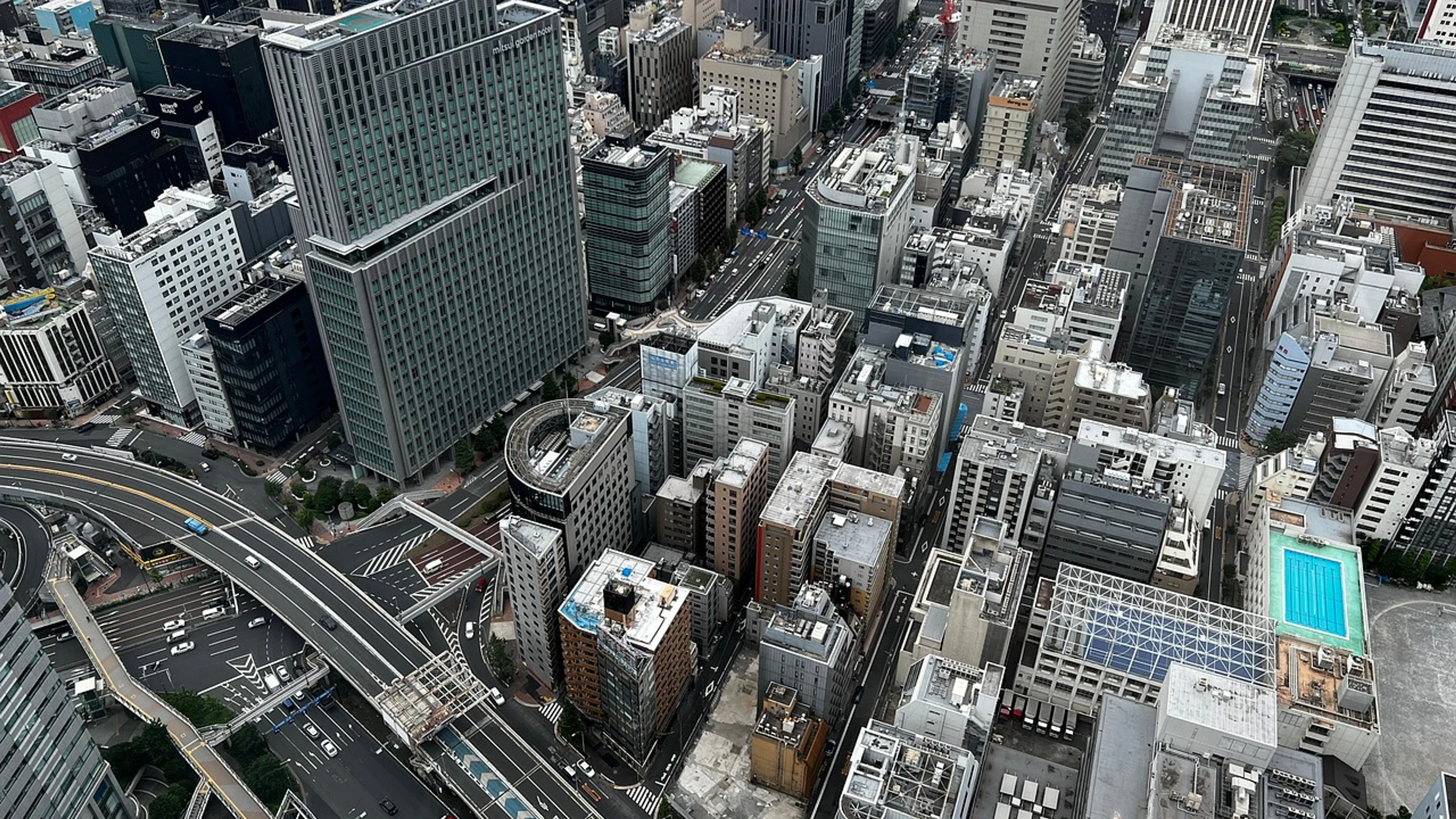 Shiodome tokyo japan - free 4K Ultra HD city wallpaper for desktop