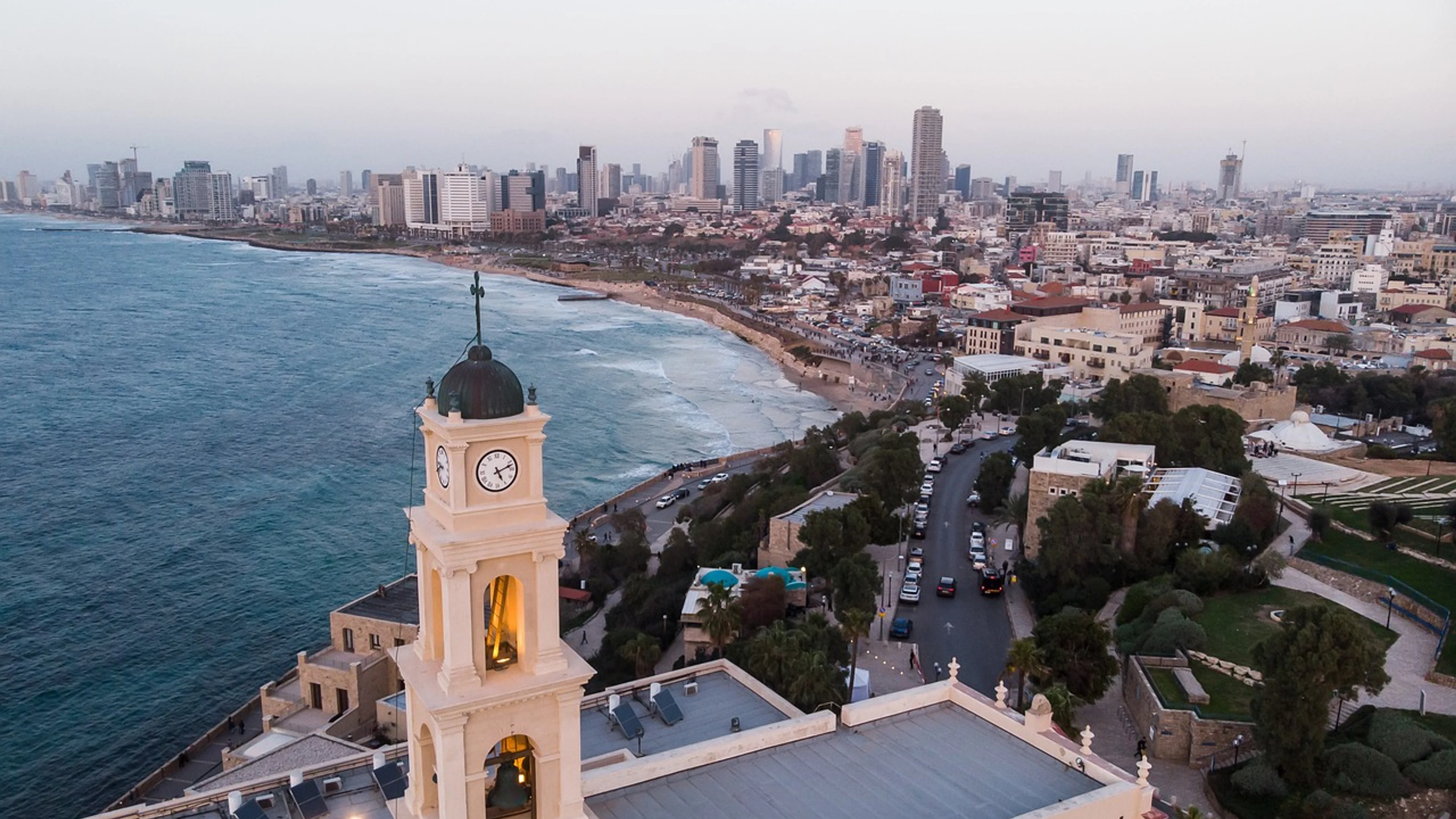 Sunset beach nature - free 4K Ultra HD city wallpaper for desktop