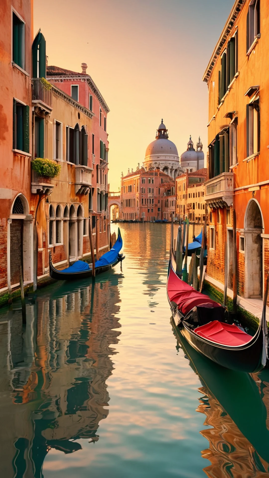 Venice Canal Sunset - free Phone city wallpaper for phone