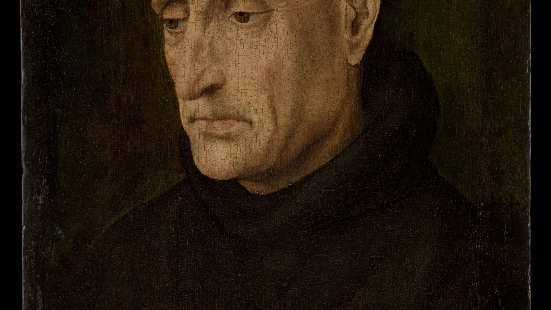 A Benedictine Monk - free hd dark wallpaper for desktop