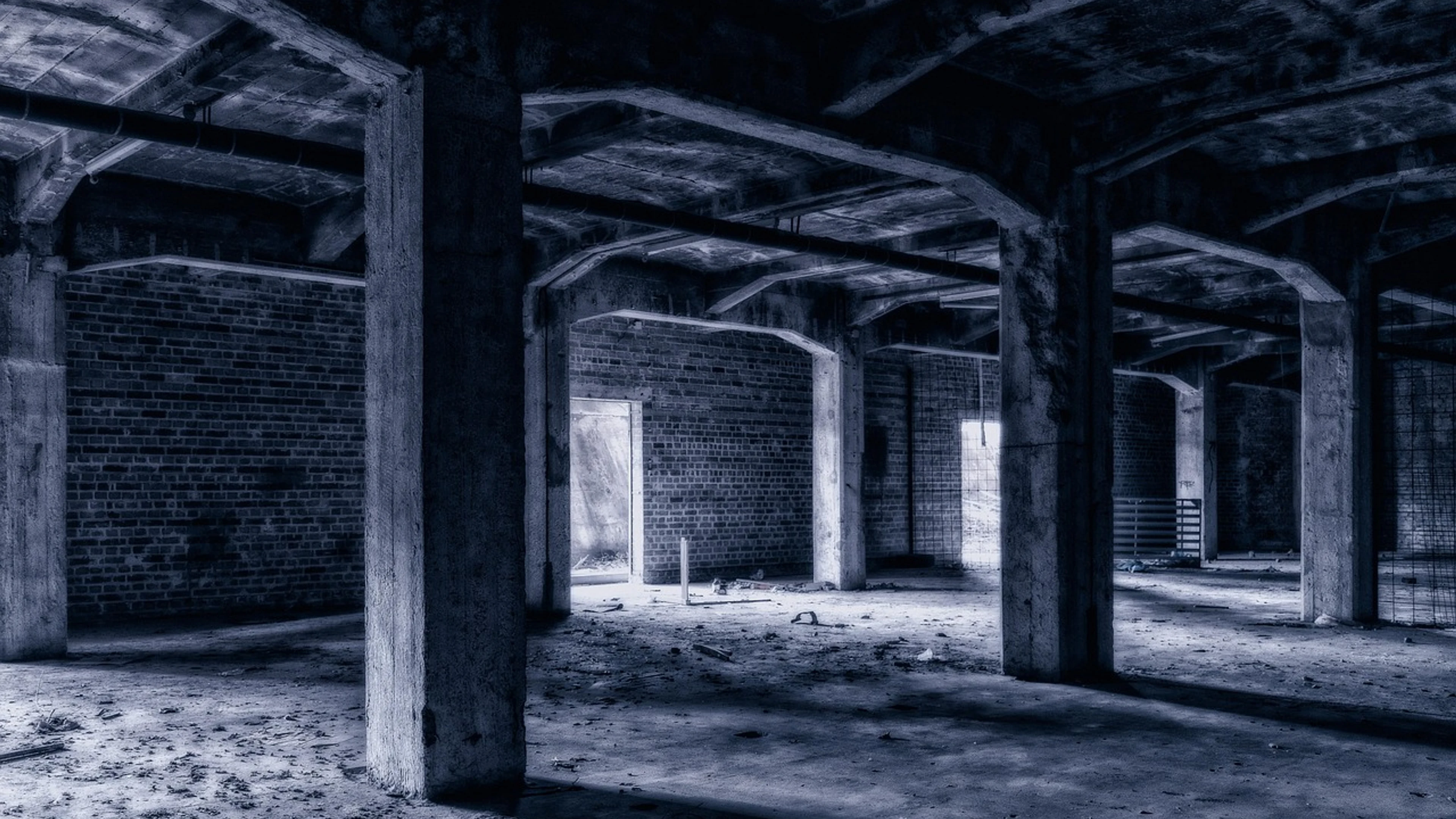 Basement cellar underground - free 4K Ultra HD dark wallpaper for desktop