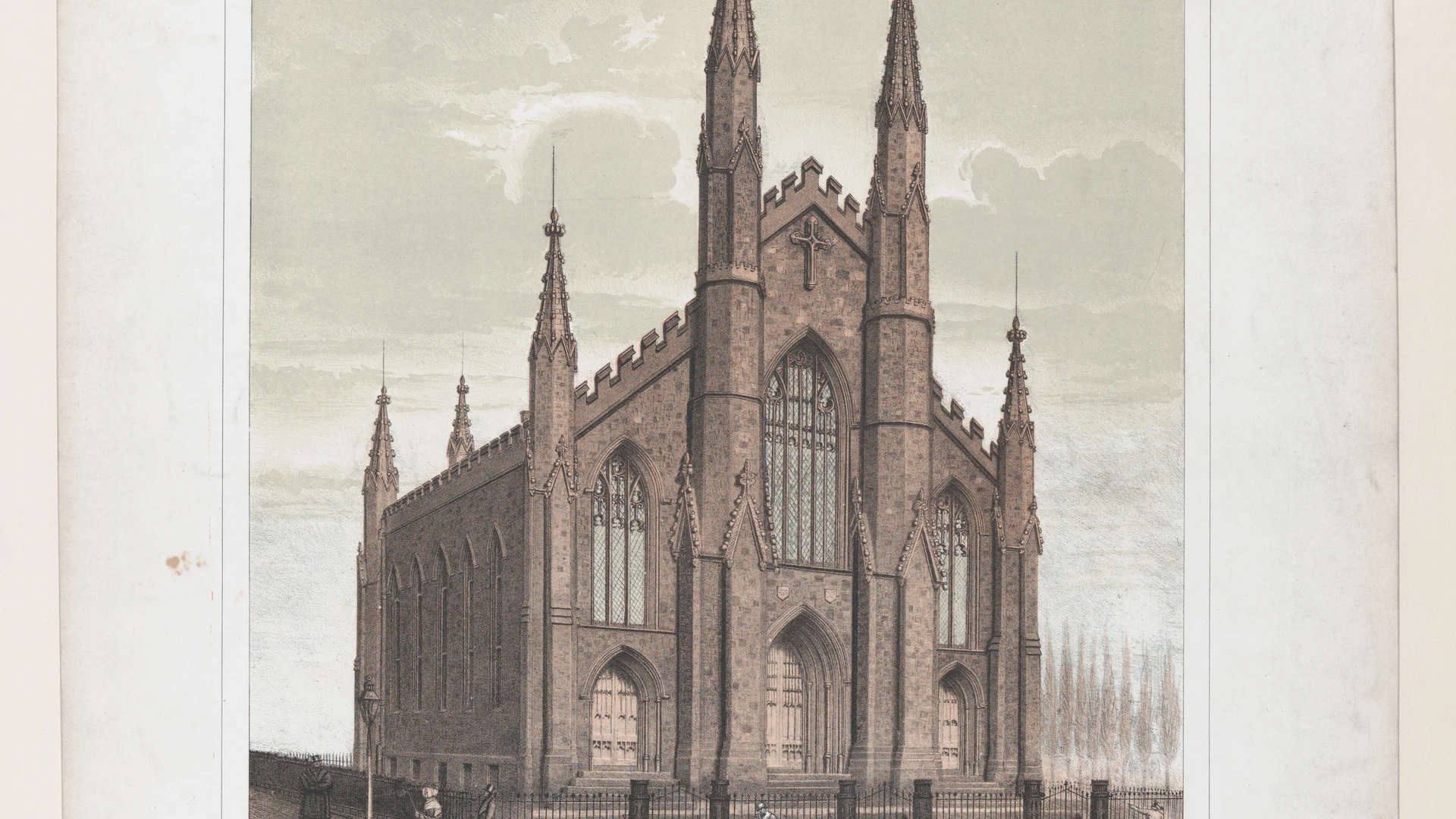 Church of the Saviour (First Unitarian Congregational), Brooklyn - free hd dark wallpaper for desktop