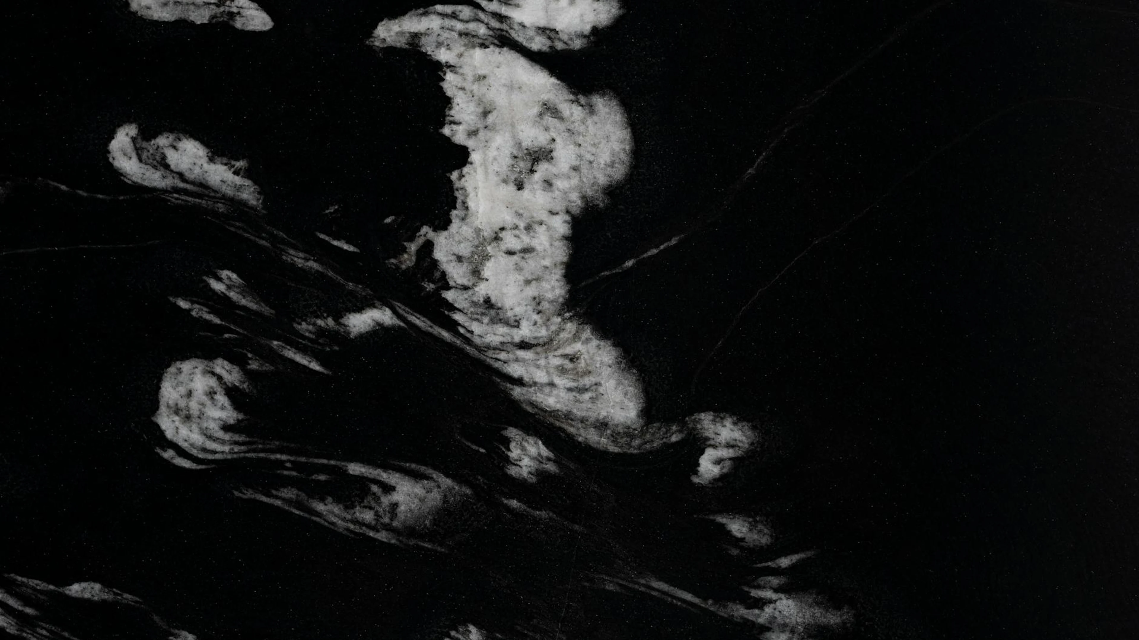 Dark abstract pattern with white streaks on marble background. - free 4K Ultra HD dark wallpaper for desktop