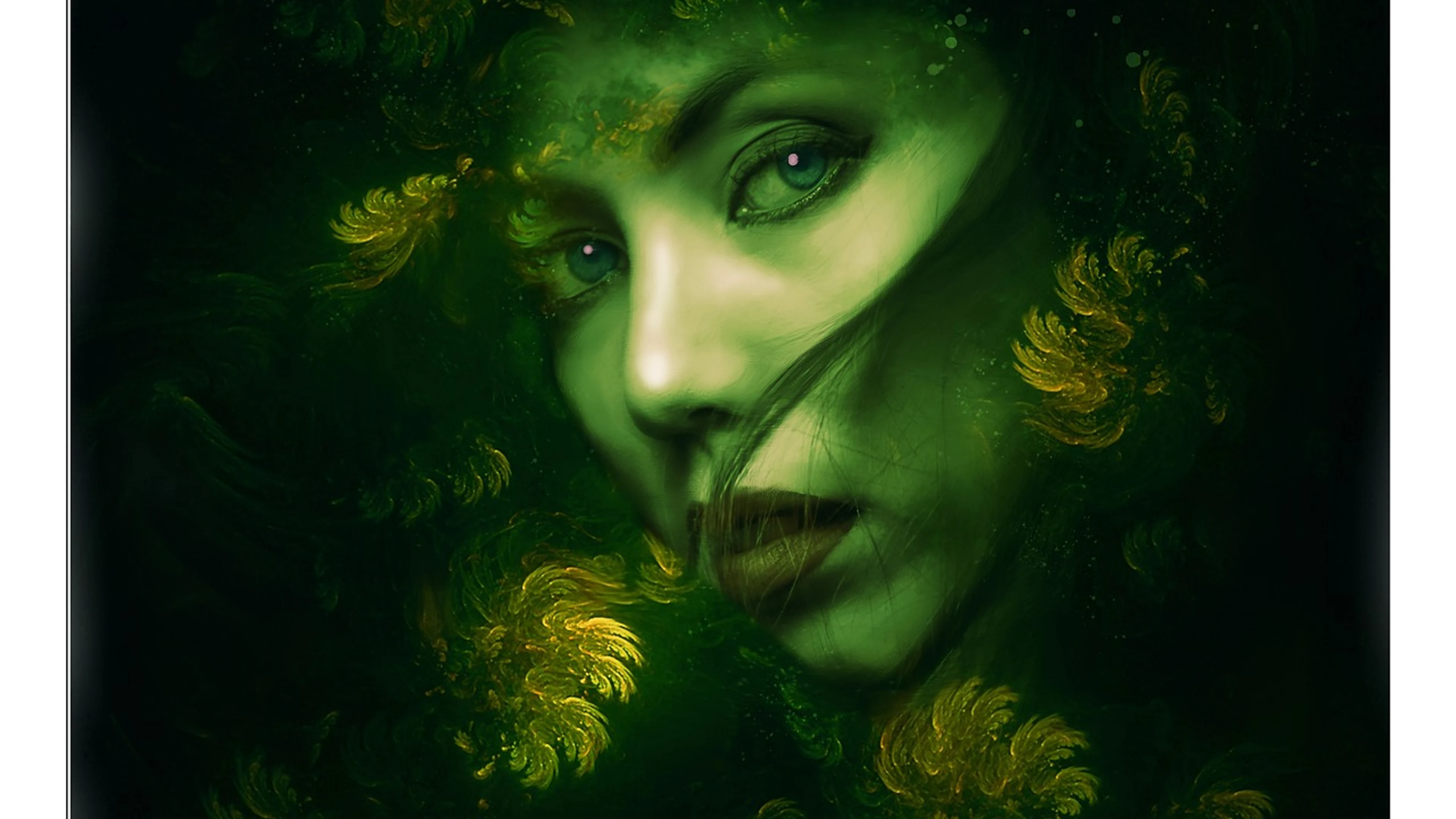Goddess forest goddess fantasy - free 4K Ultra HD dark wallpaper for desktop