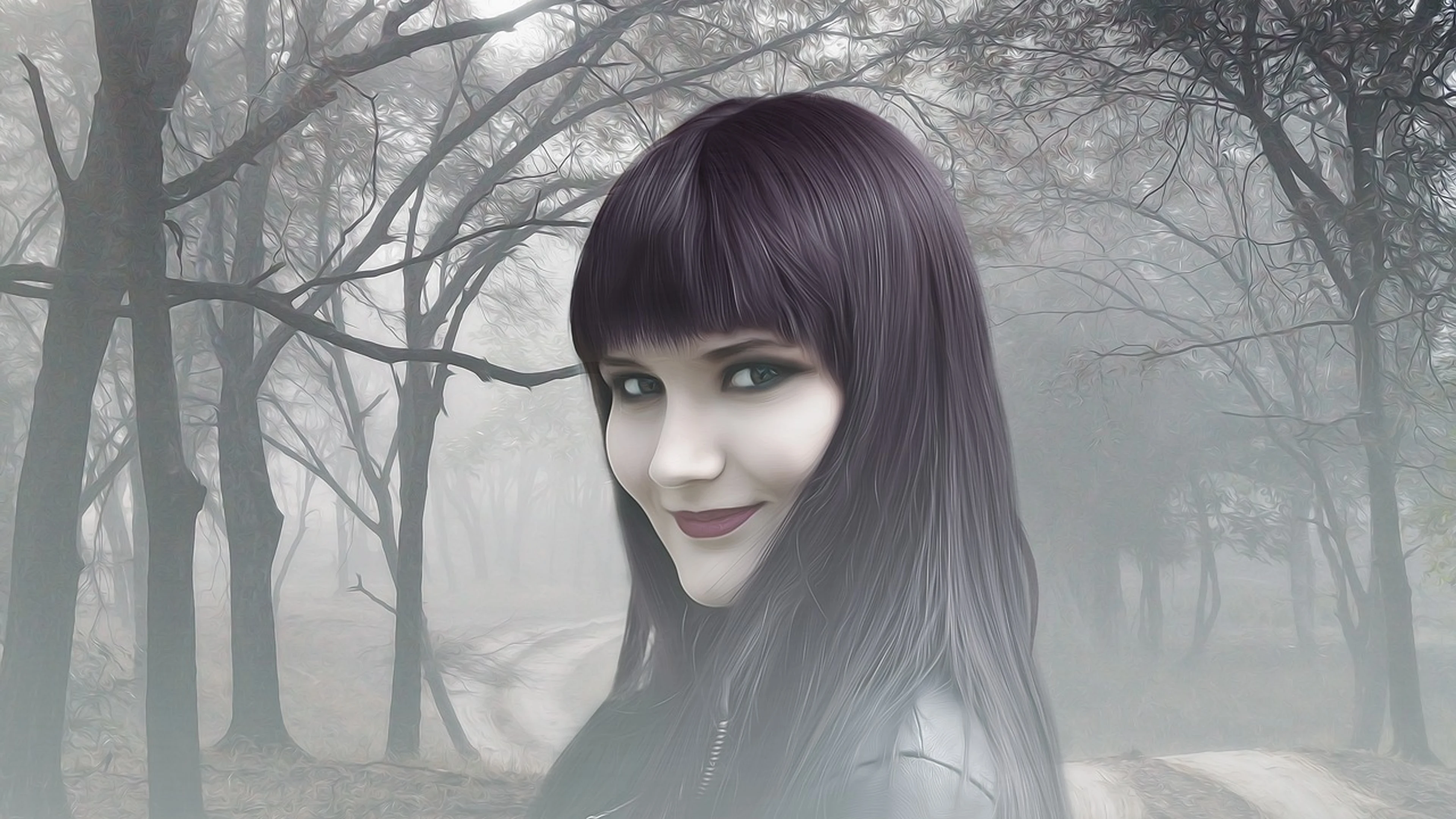 Gothic goth fantasy - free 4K Ultra HD dark wallpaper for desktop