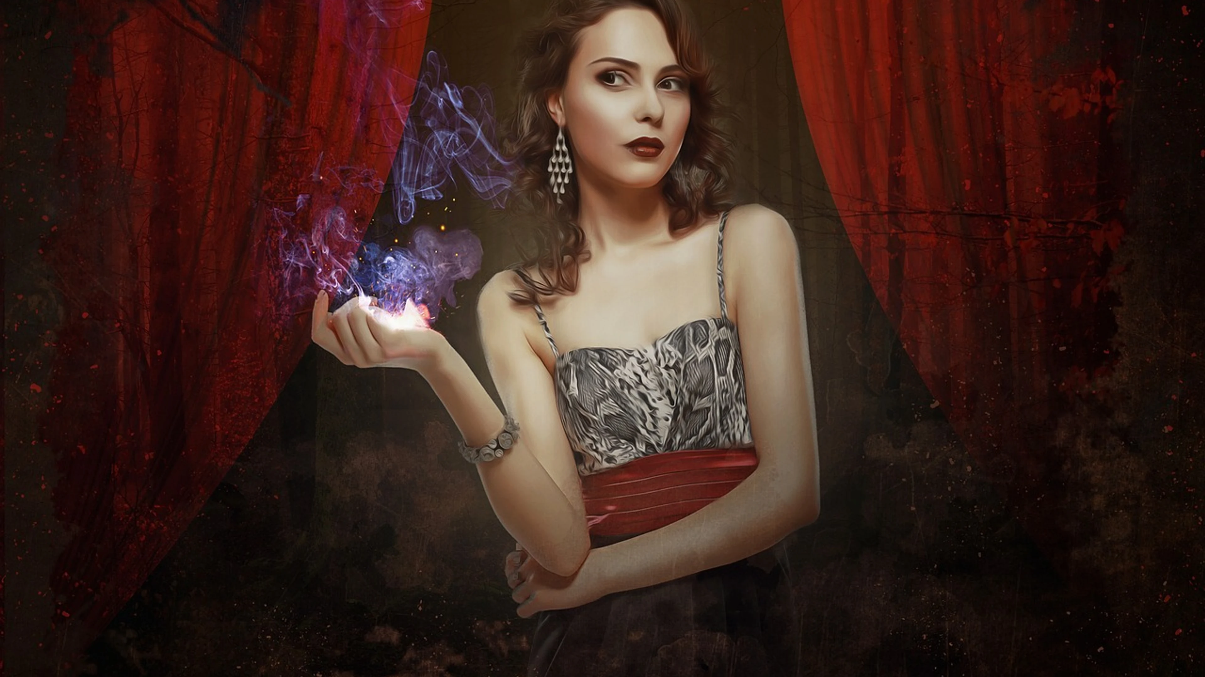 Gothic goth fantasy - free 4K Ultra HD dark wallpaper for desktop