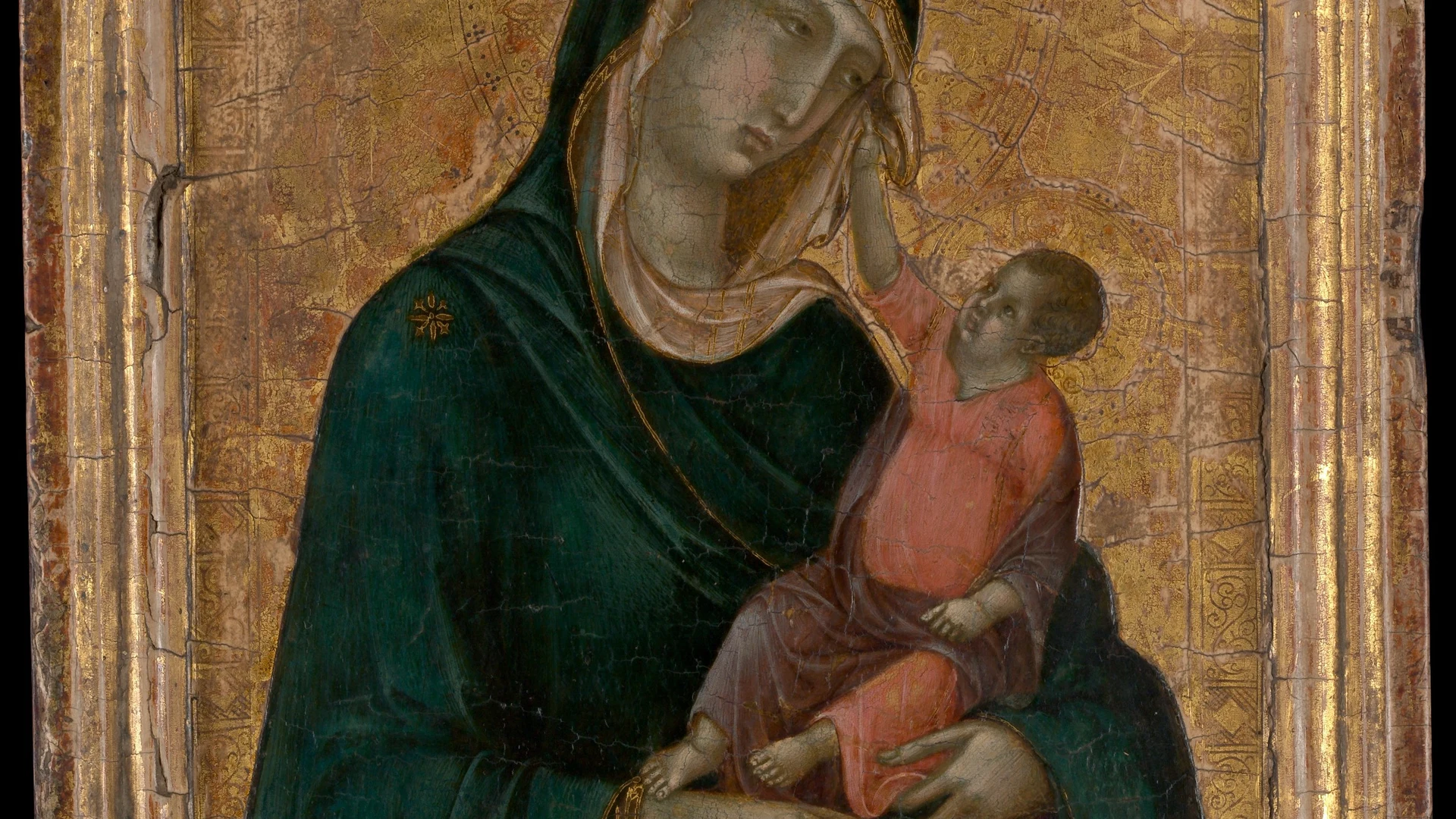 Madonna and Child - free hd dark wallpaper for desktop