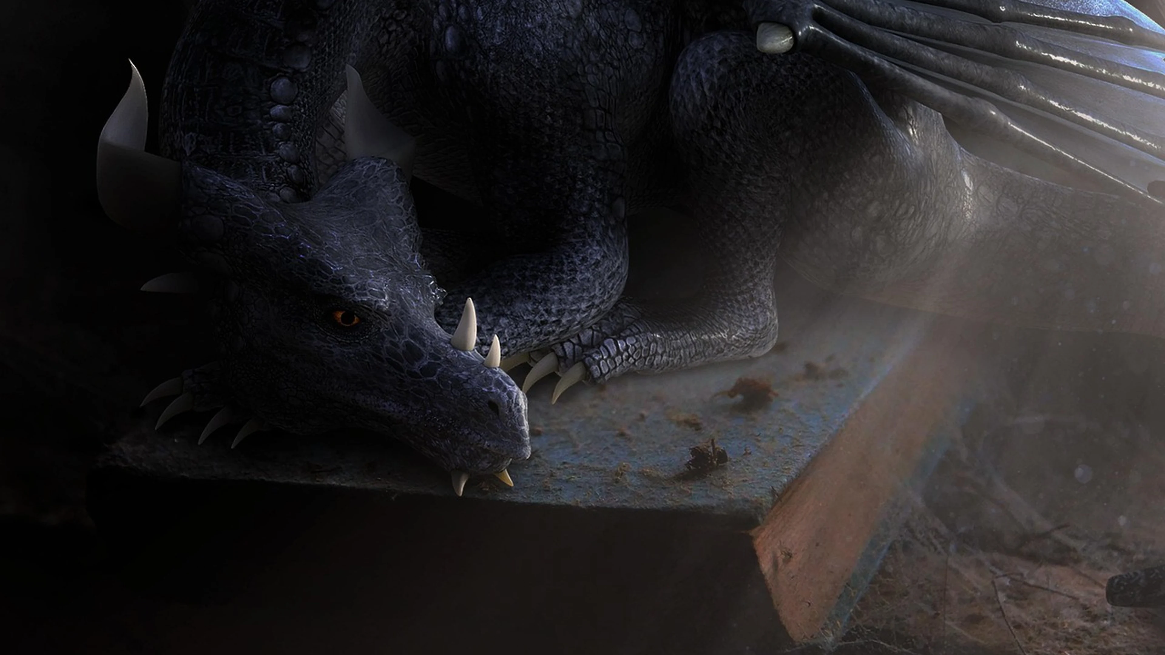 Book dragon fantasy - free 4K Ultra HD fantasy wallpaper for desktop