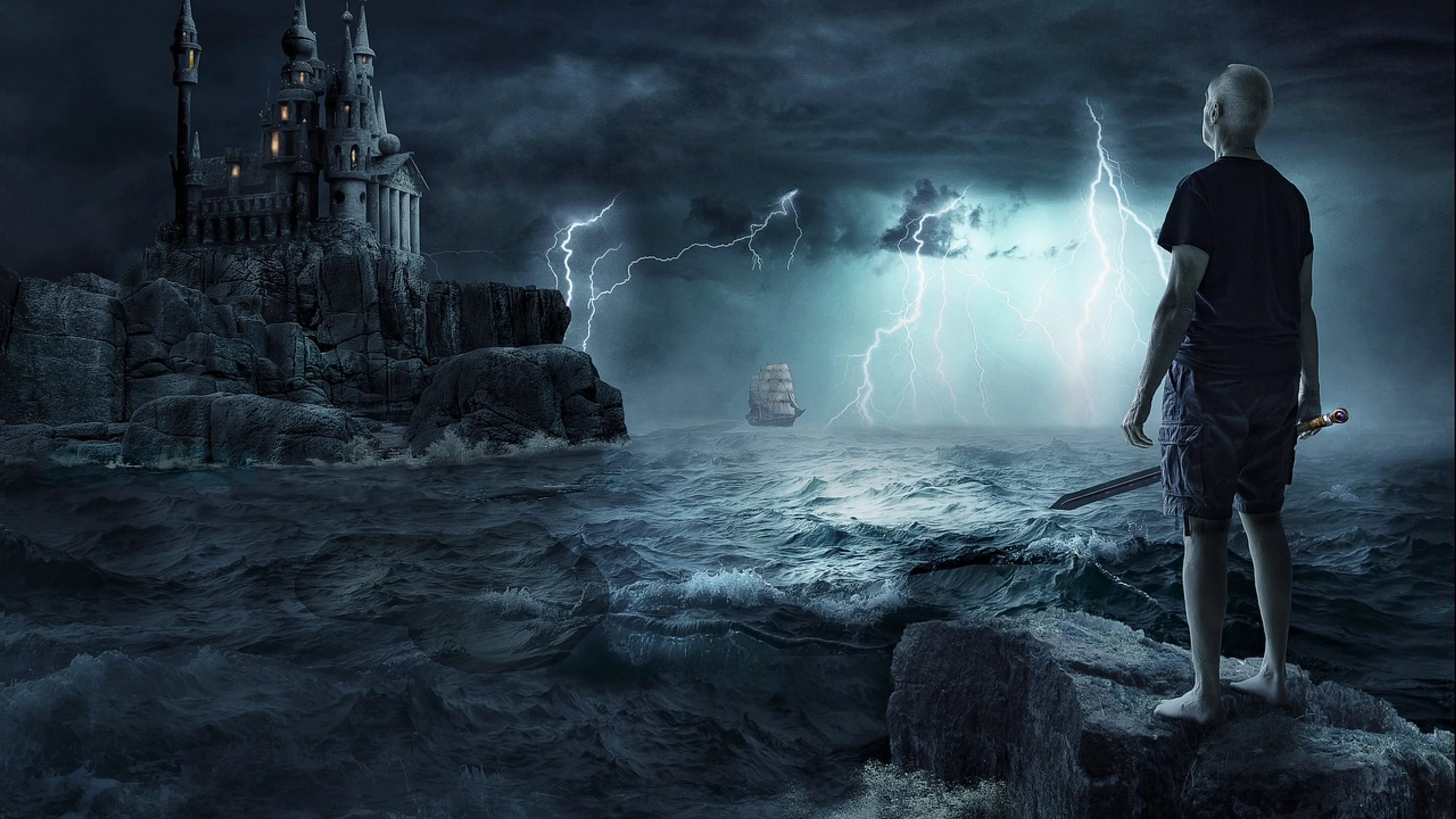 Composing fantasy mystical - free 4K Ultra HD fantasy wallpaper for desktop