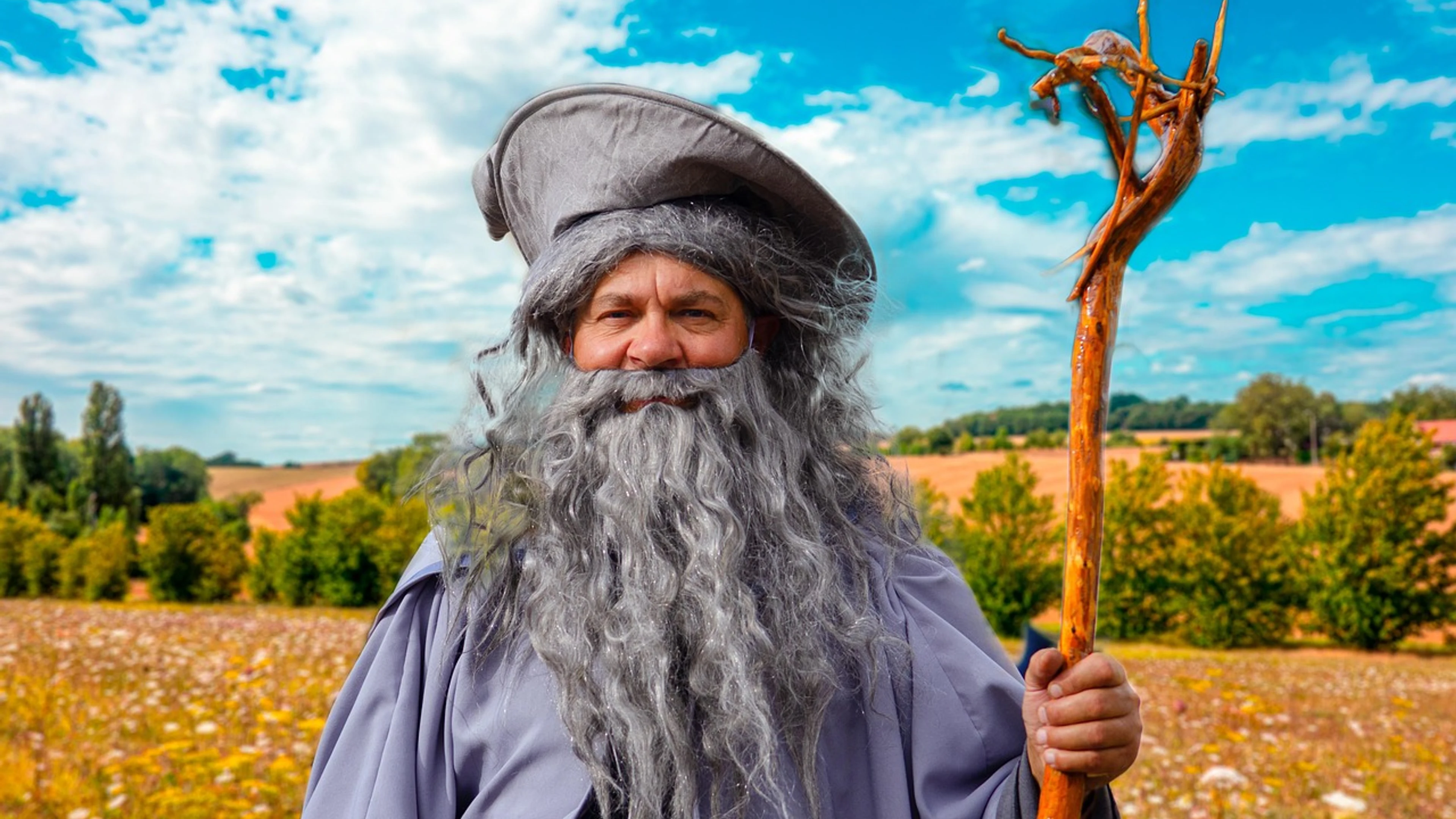 Cosplay suit merlin - free 4K Ultra HD fantasy wallpaper for desktop