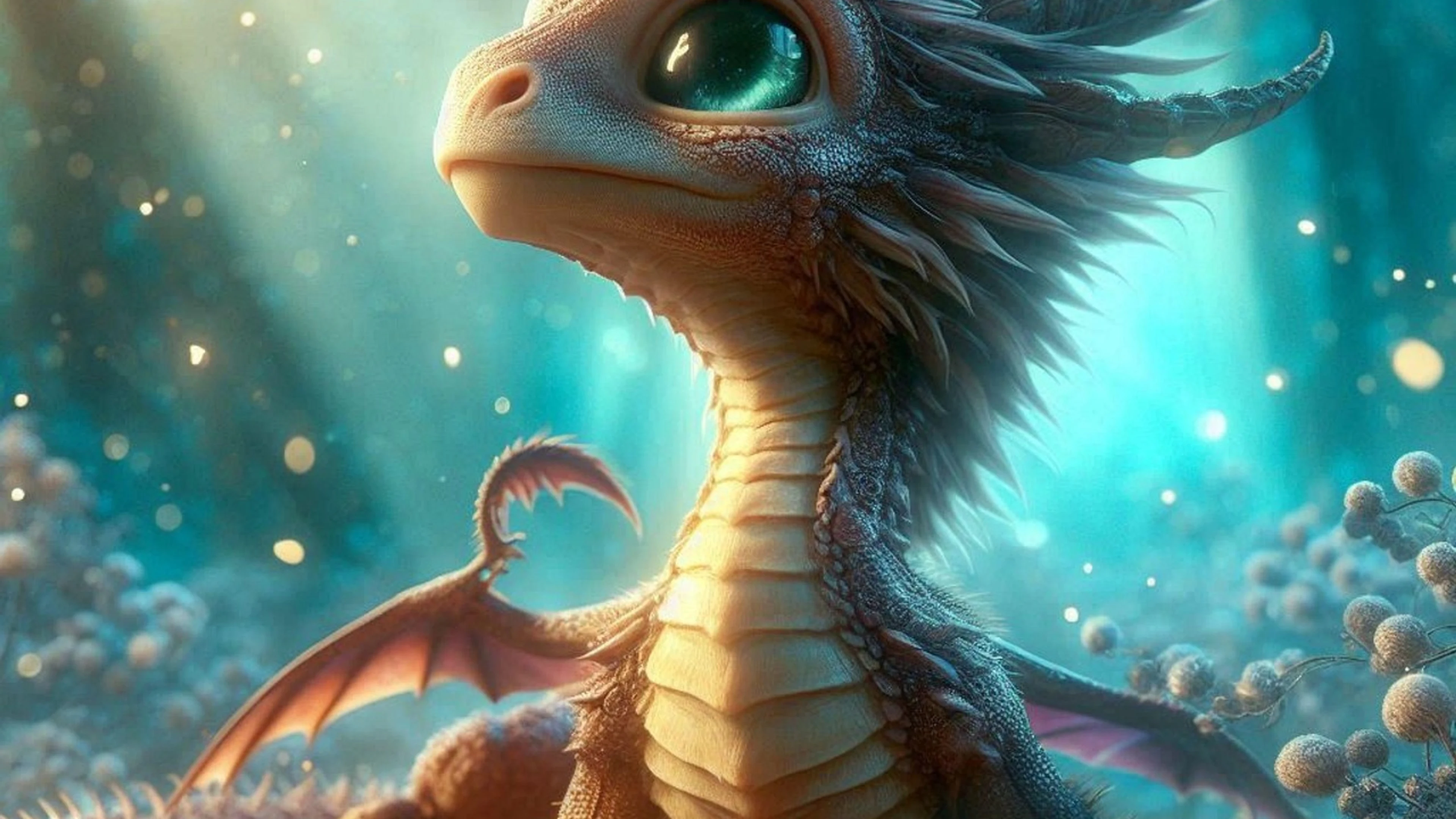 Dragon fantasy creatures - free 4K Ultra HD fantasy wallpaper for desktop
