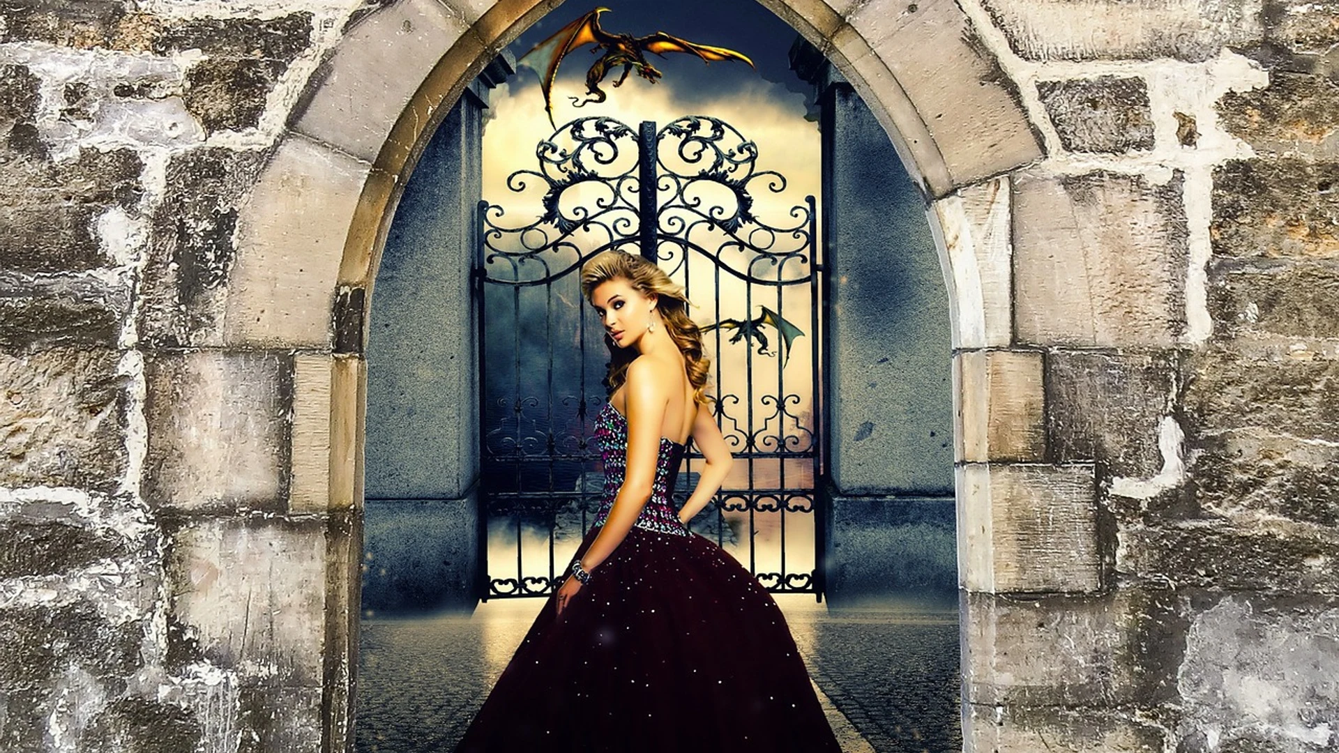 Fantasy a princess story - free hd fantasy wallpaper for desktop